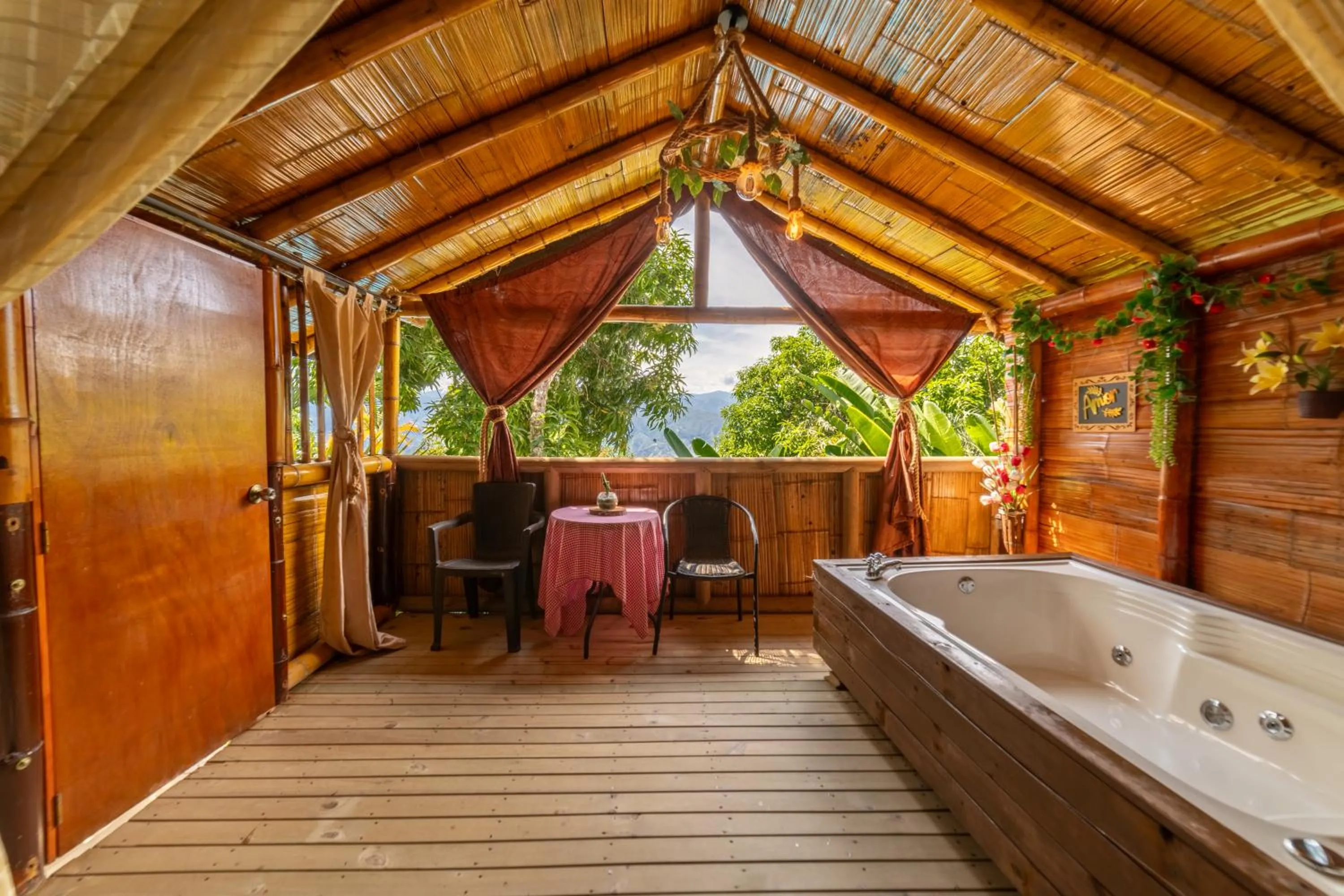 Bedroom in Glamping Mirador Santa Fe-Sopetran