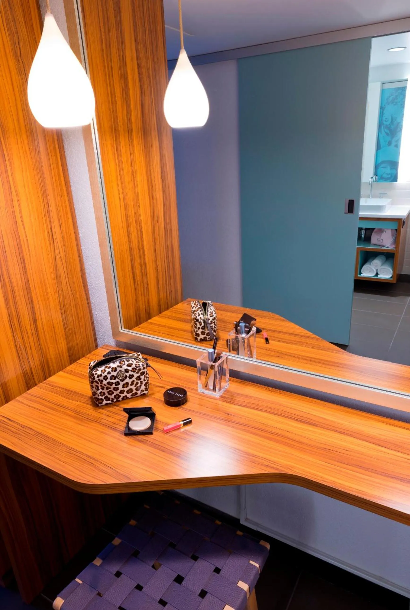 Decorative detail in The Verb Hotel