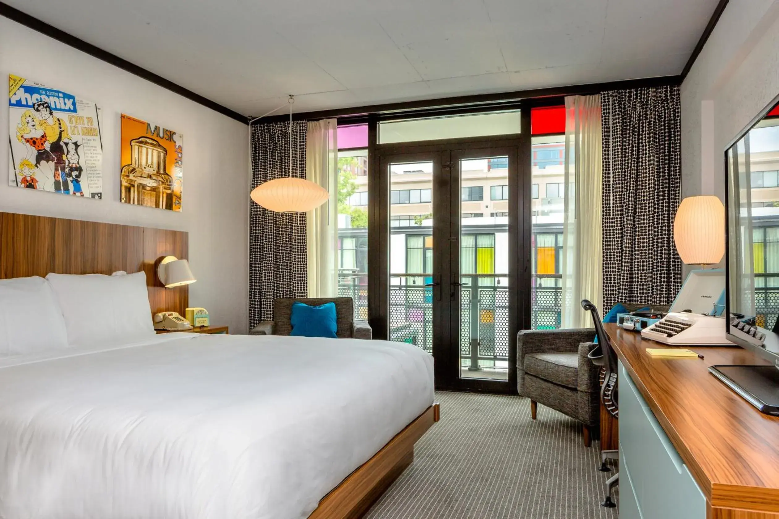 King Room with Ballpark View in The Verb Hotel King Room with Ballpark View in The Verb Hotel