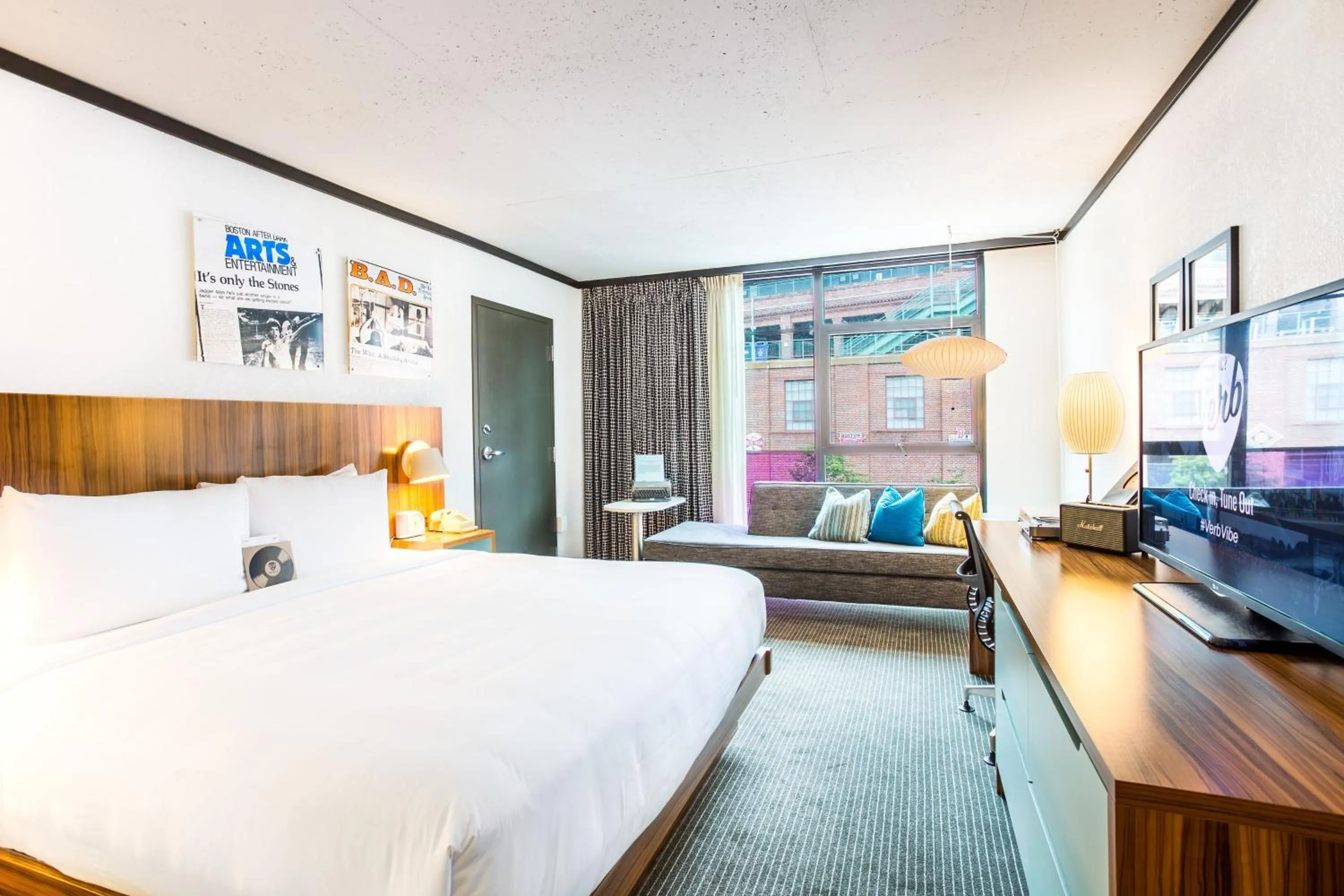 Bedroom, Bed in The Verb Hotel