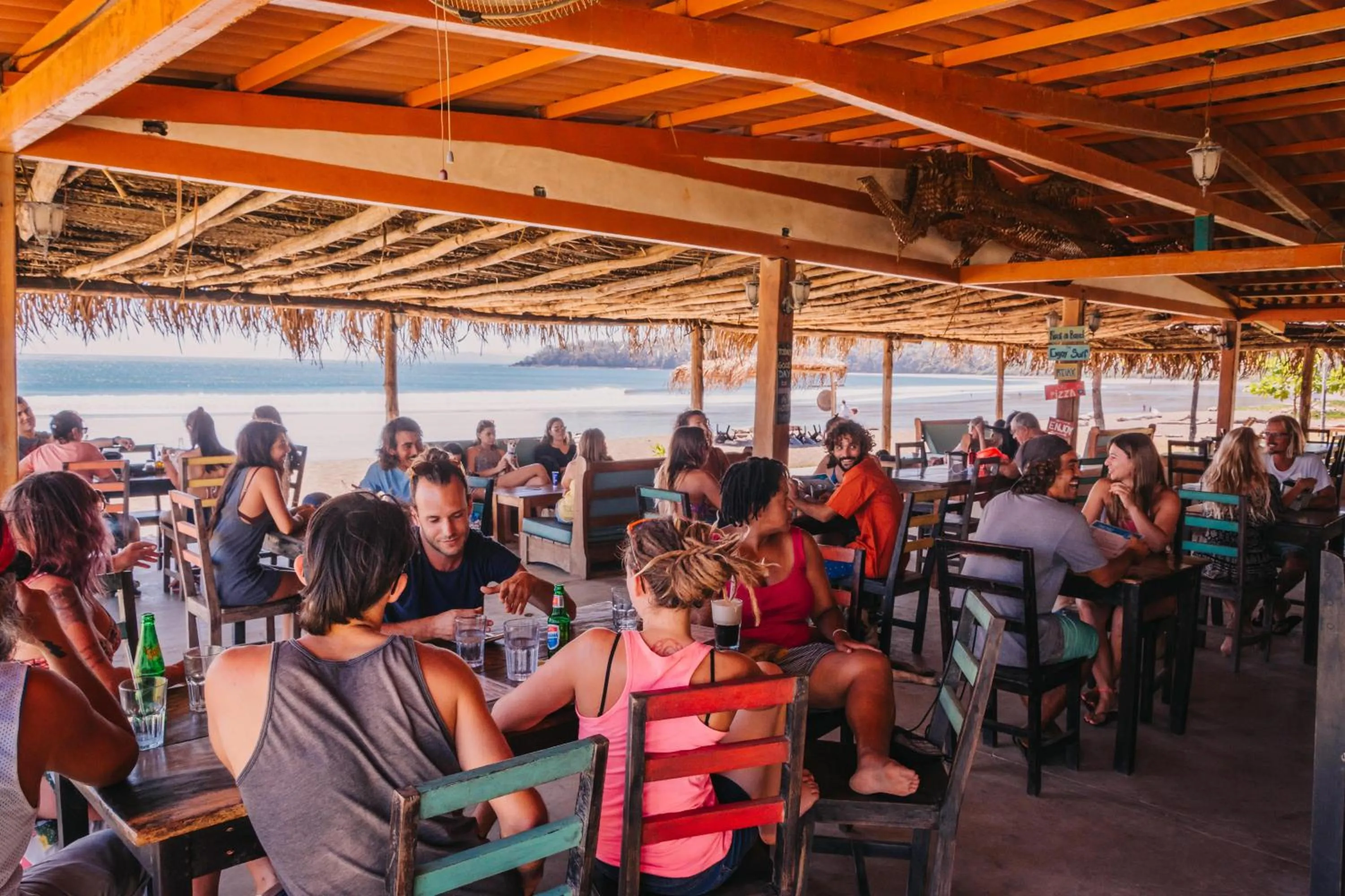 Restaurant/places to eat in Beach Break Hotel & Surf Camp de Playa Venao