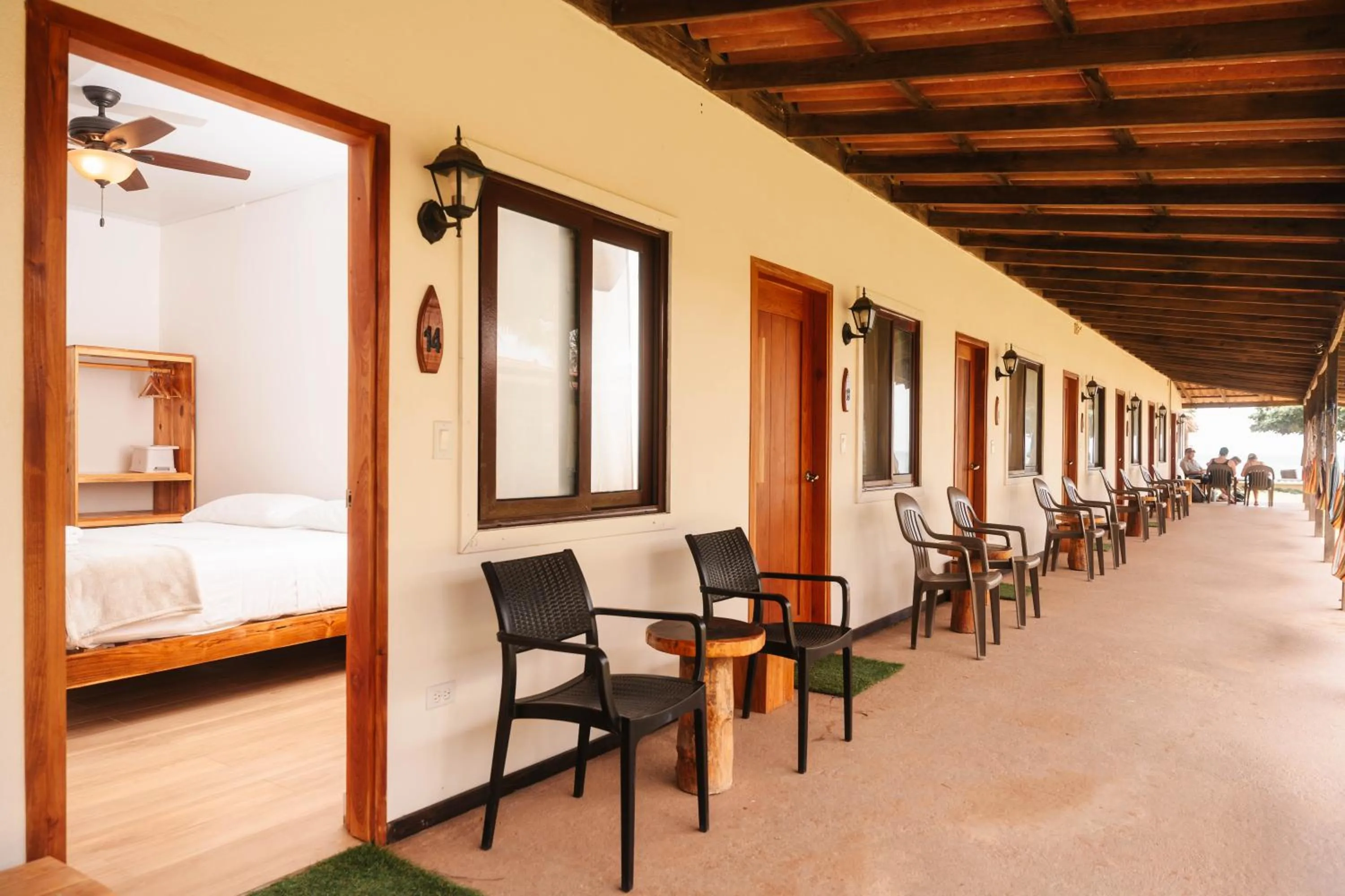 Bed in Beach Break Hotel & Surf Camp de Playa Venao