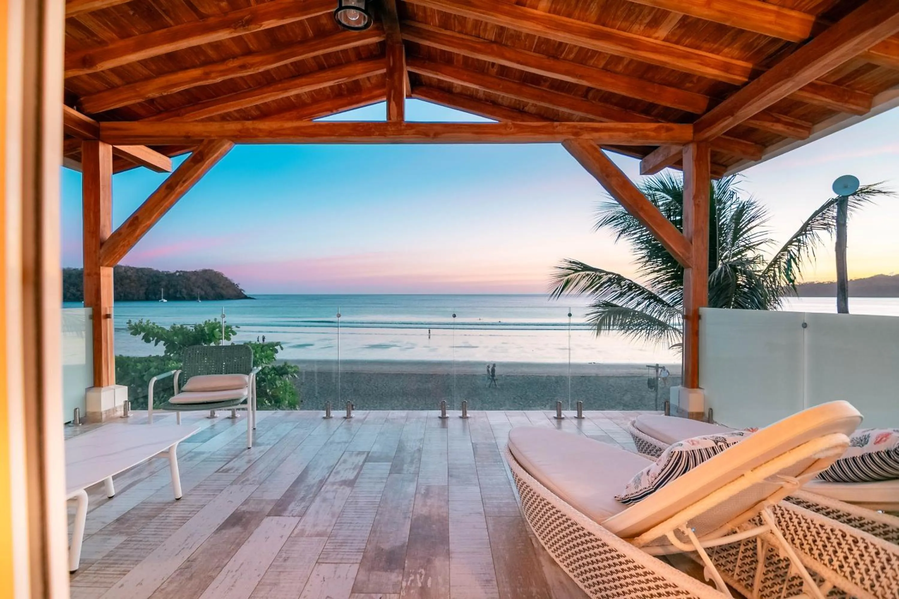 Balcony/Terrace in Beach Break Hotel & Surf Camp de Playa Venao