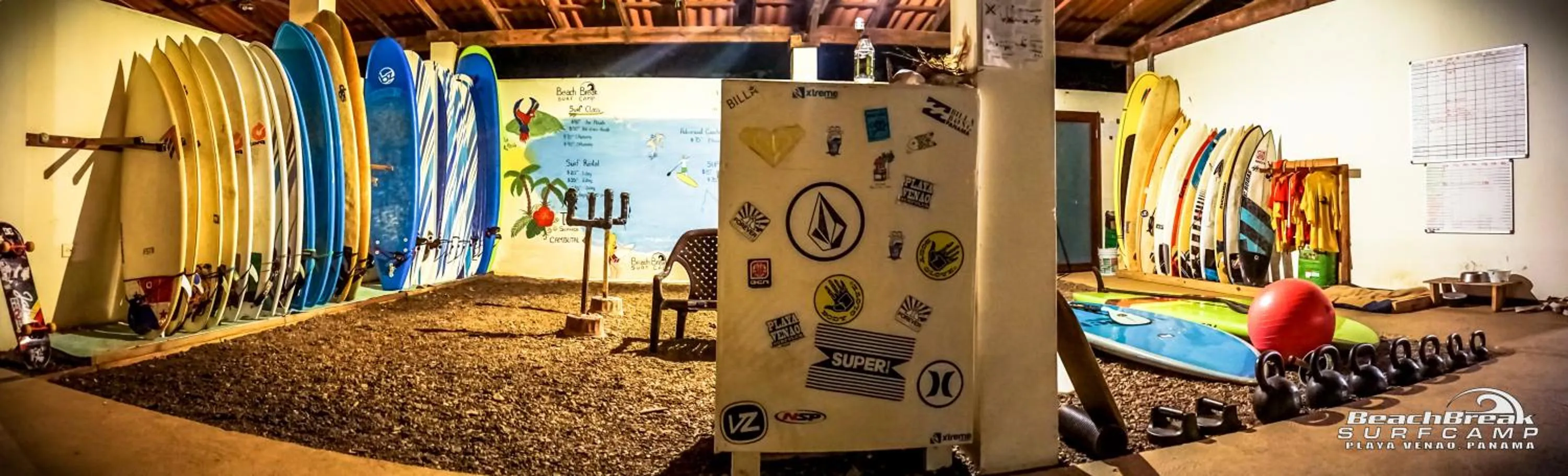 Decorative detail in Beach Break Hotel & Surf Camp de Playa Venao