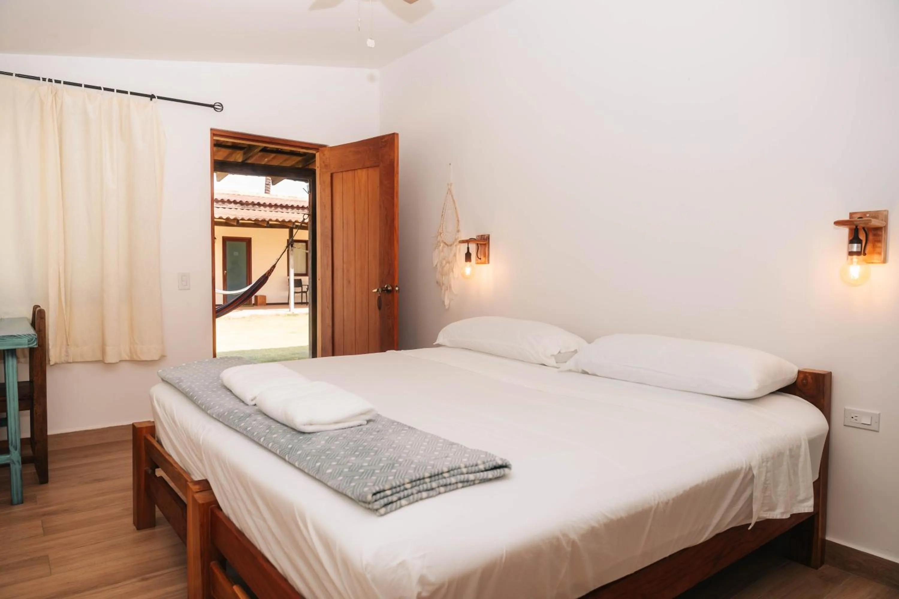 Bed in Beach Break Hotel & Surf Camp de Playa Venao