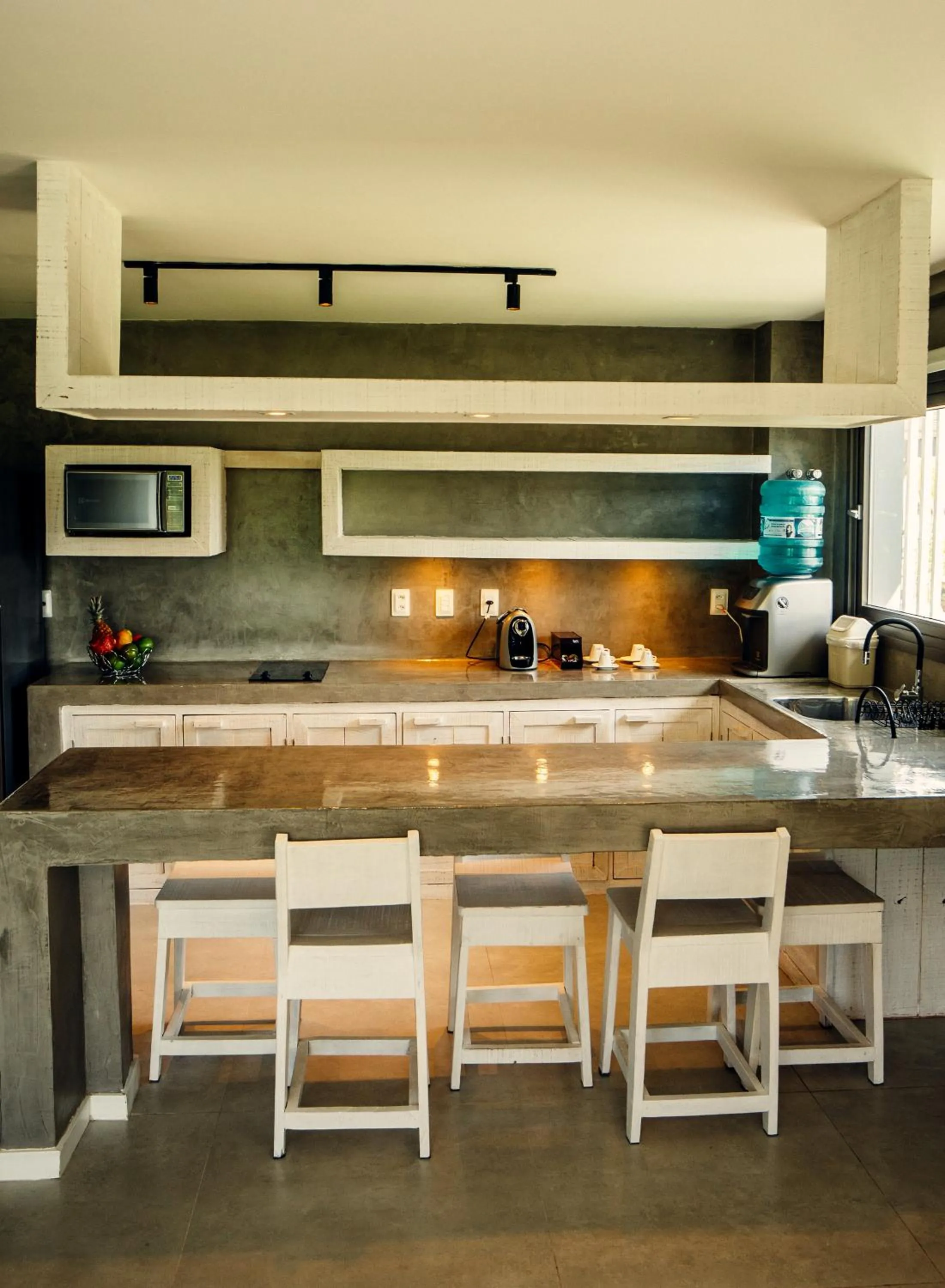 Kitchen or kitchenette in Club de Mar Condo Hotel