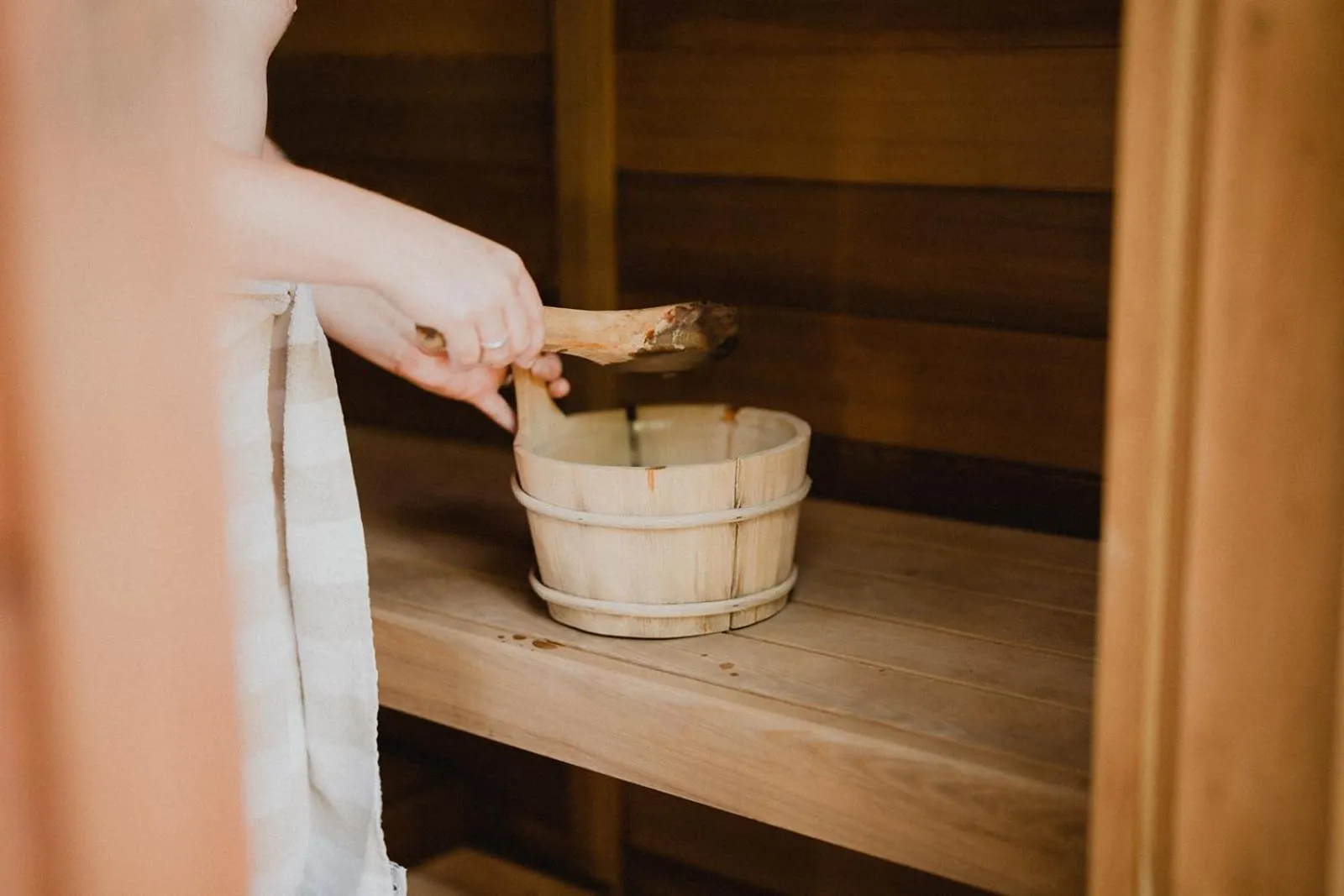Sauna in The Lodge Jamberoo