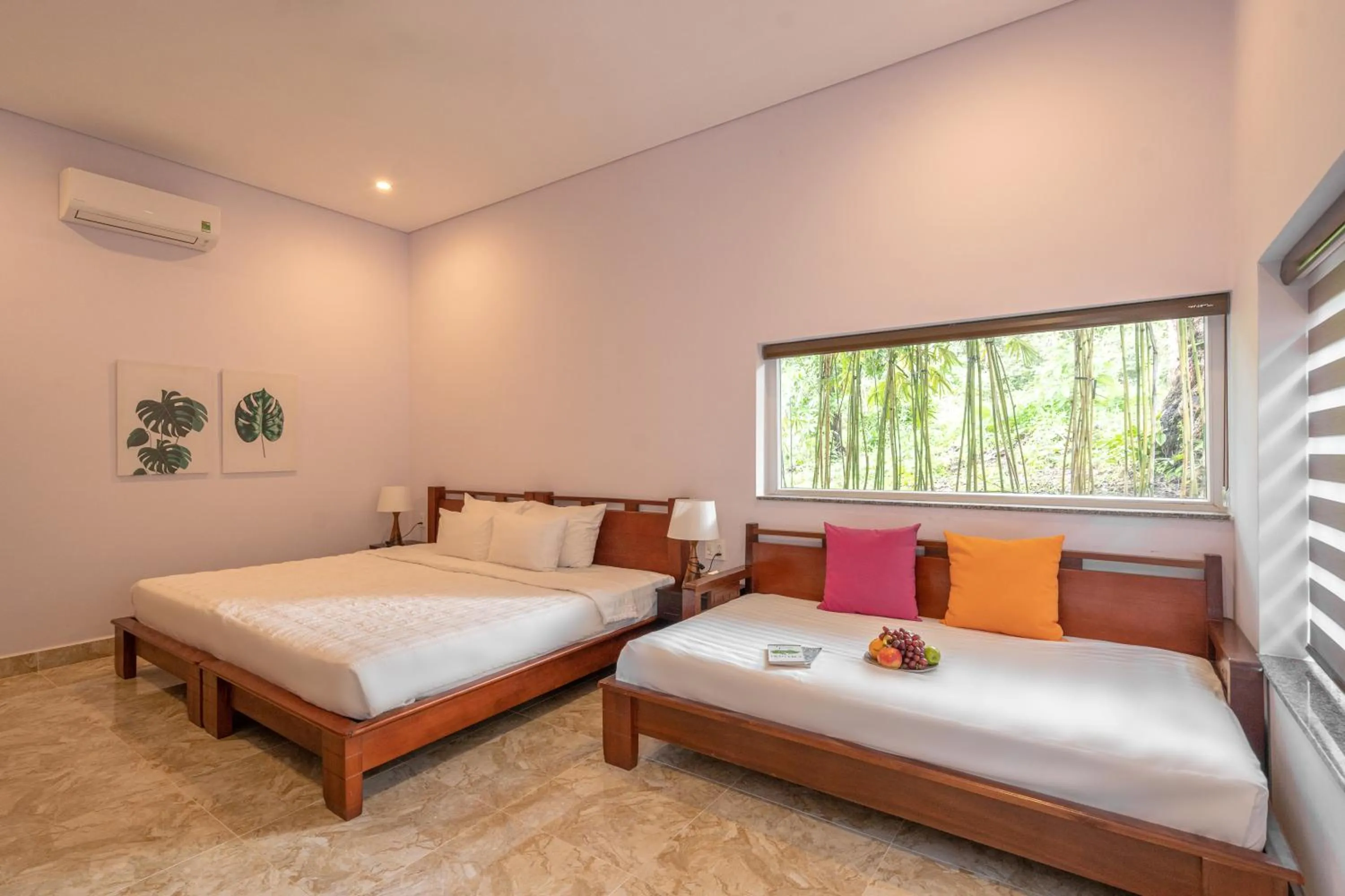 Bed in Sea Sense Resort