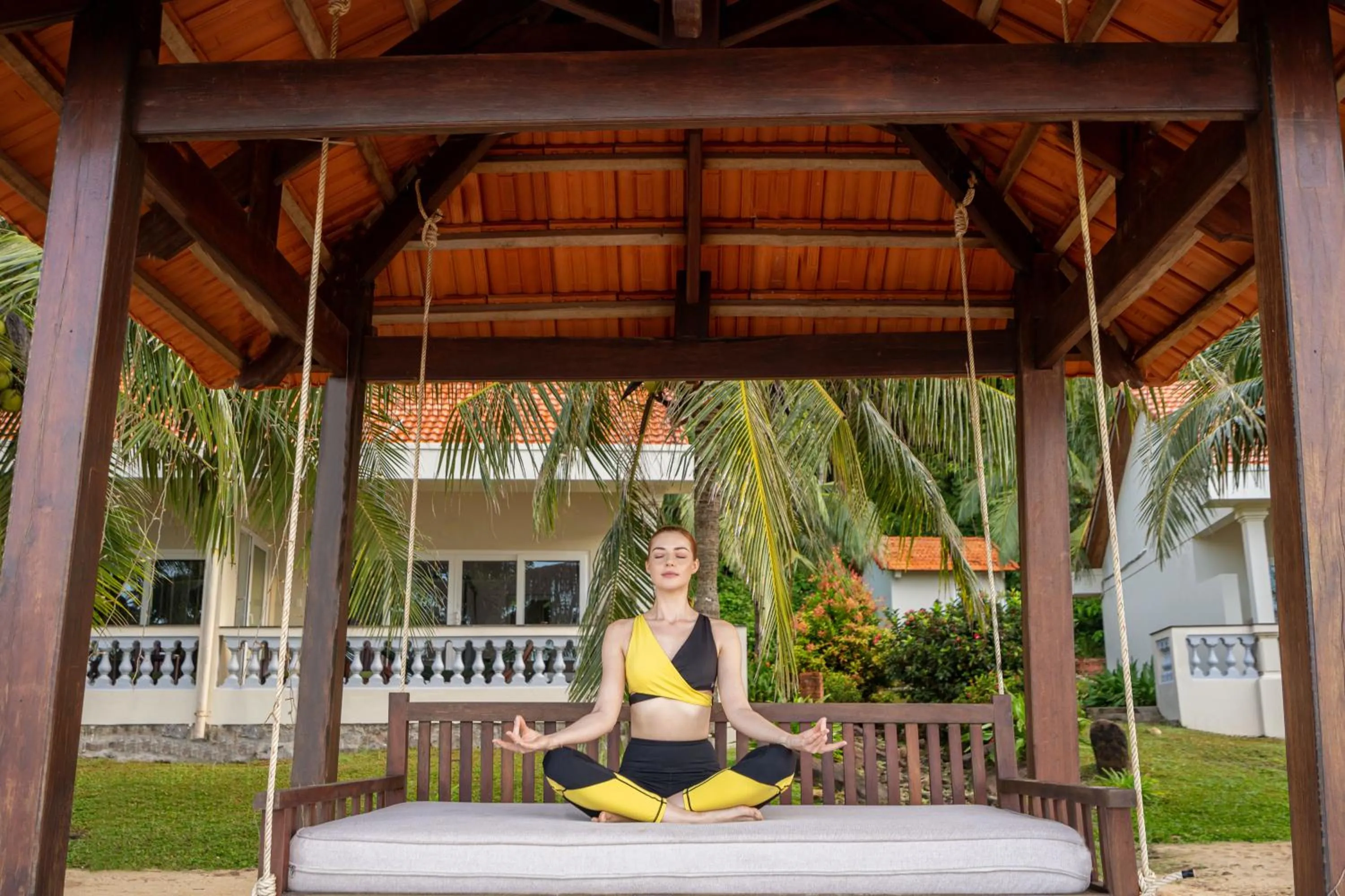 Seating area in Sea Sense Resort