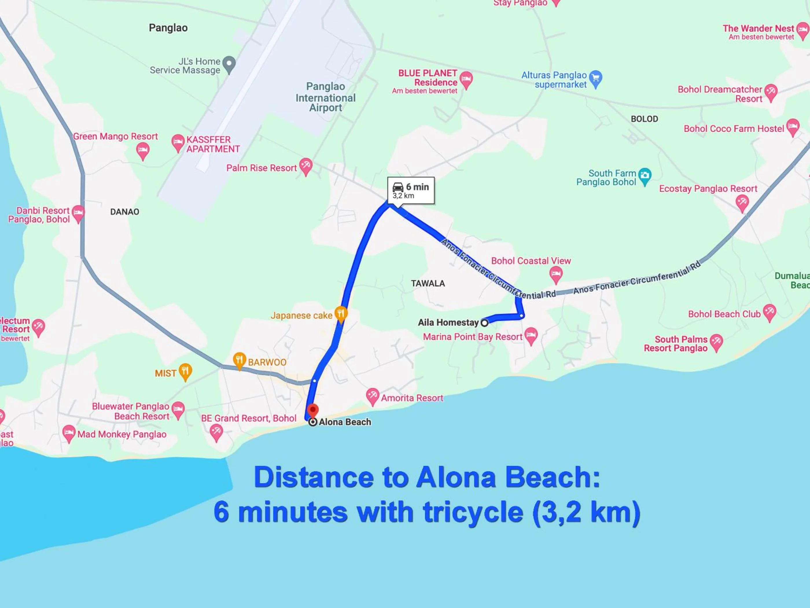 Property building in Aila Homestay