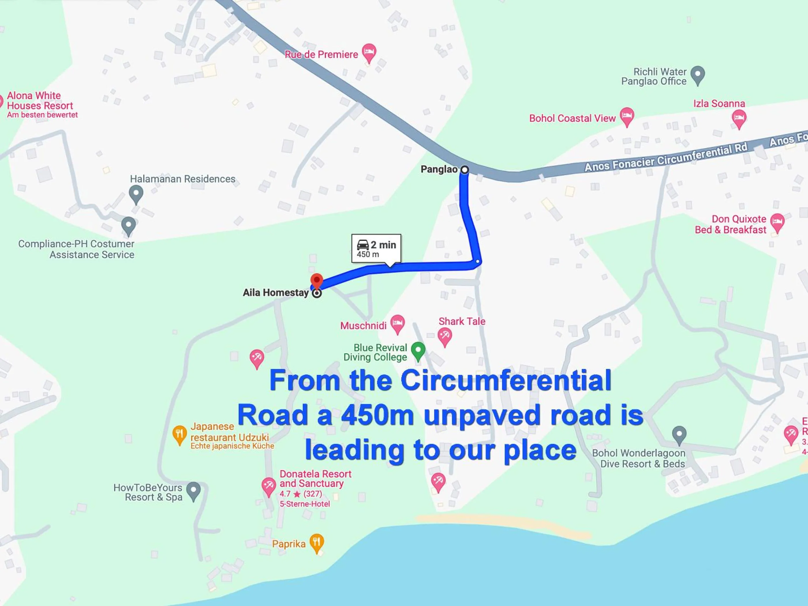 Property building in Aila Homestay