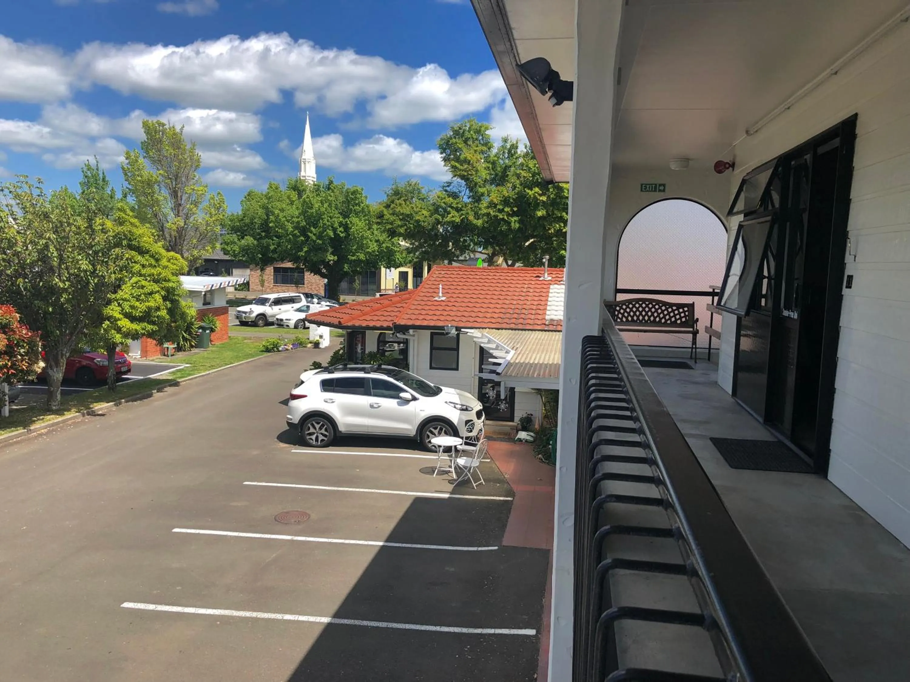 Street view in Hacienda Motor Lodge