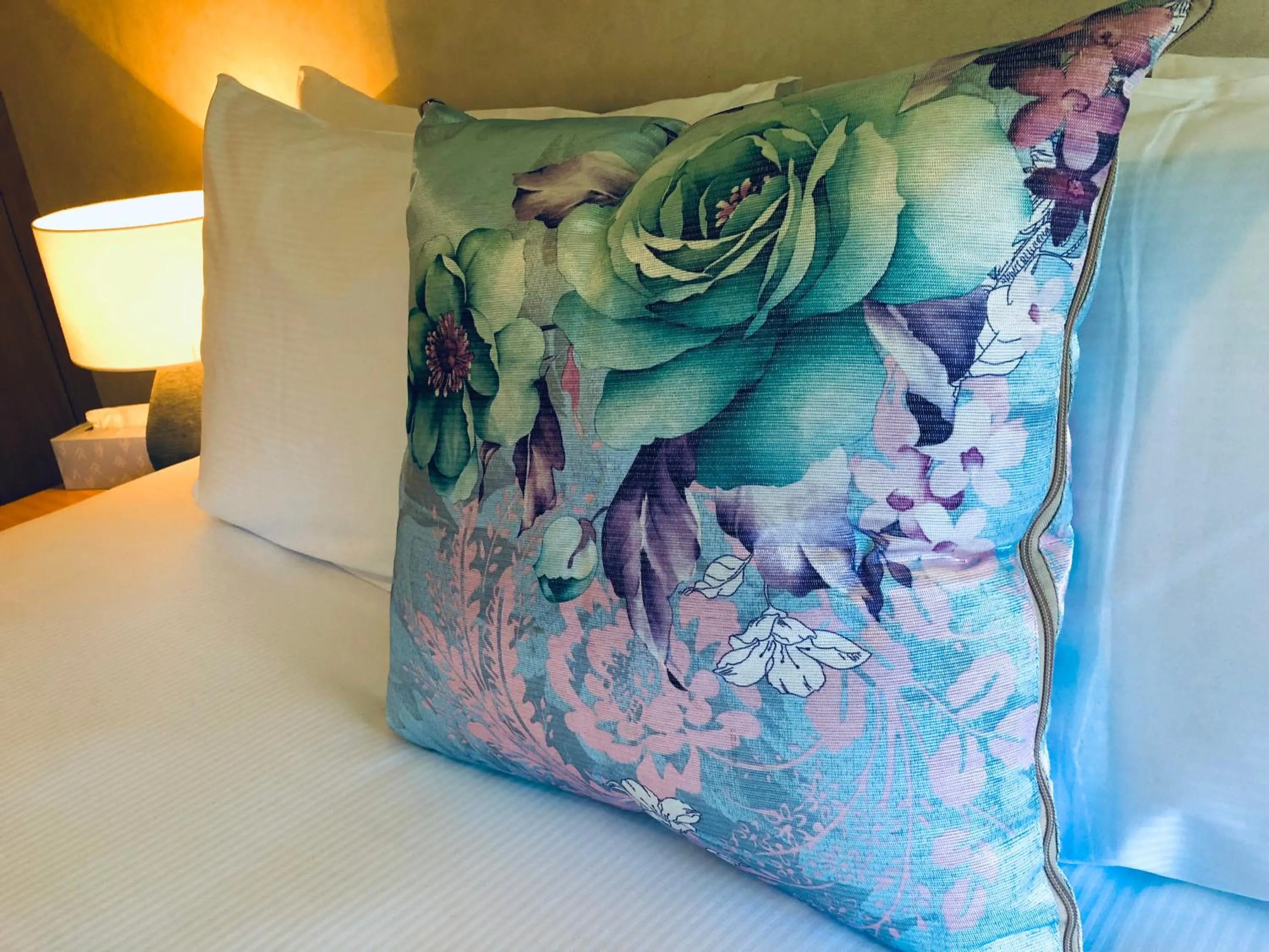 Bed in Hacienda Motor Lodge