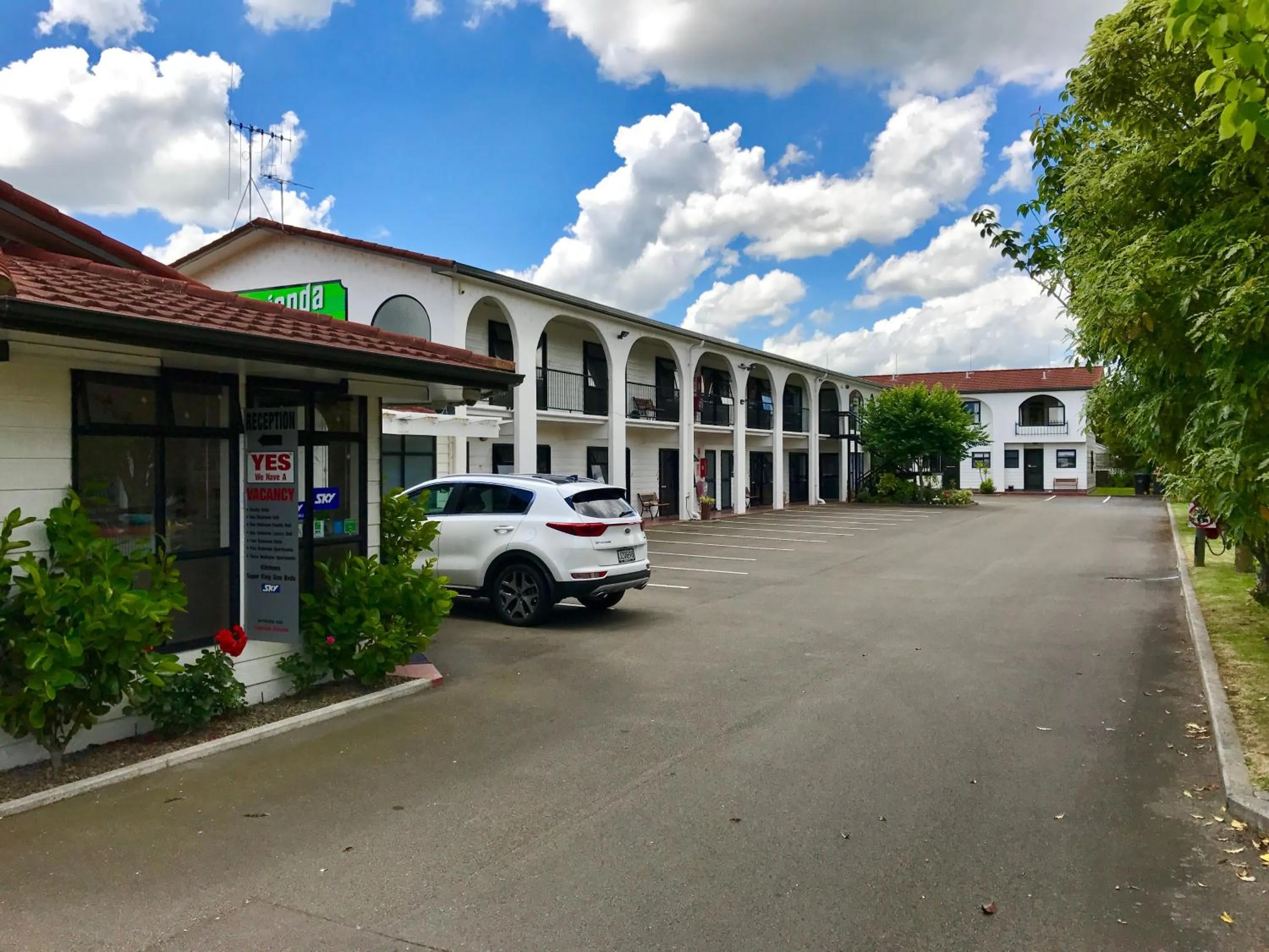 Street view in Hacienda Motor Lodge