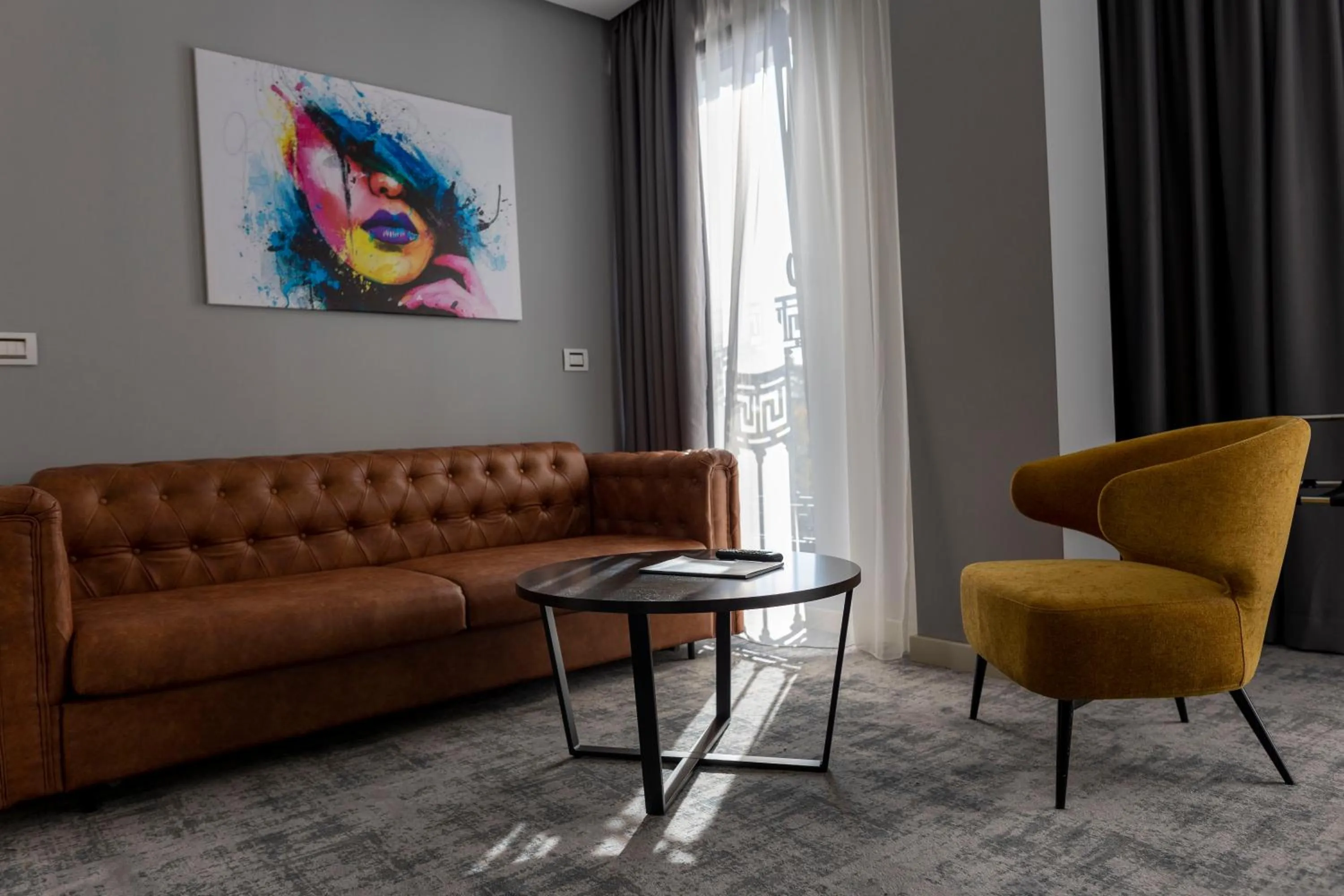 Living room in H41 Luxury Suites