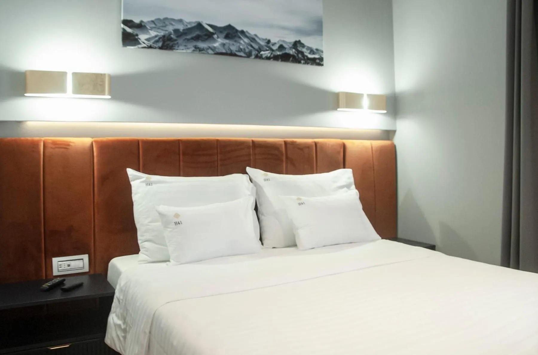 Bed in H41 Luxury Suites