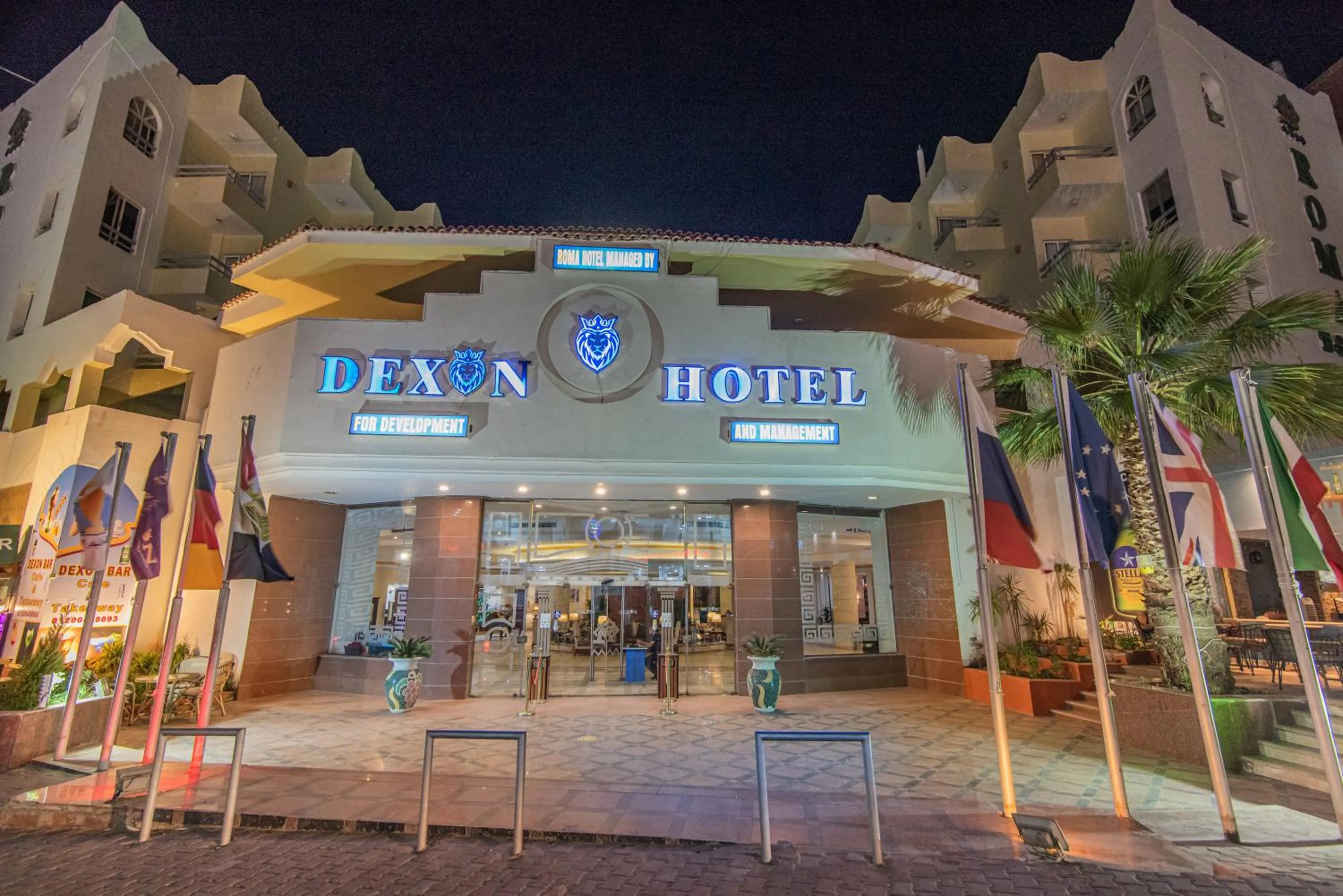 Property building in Dexon Roma Hotel