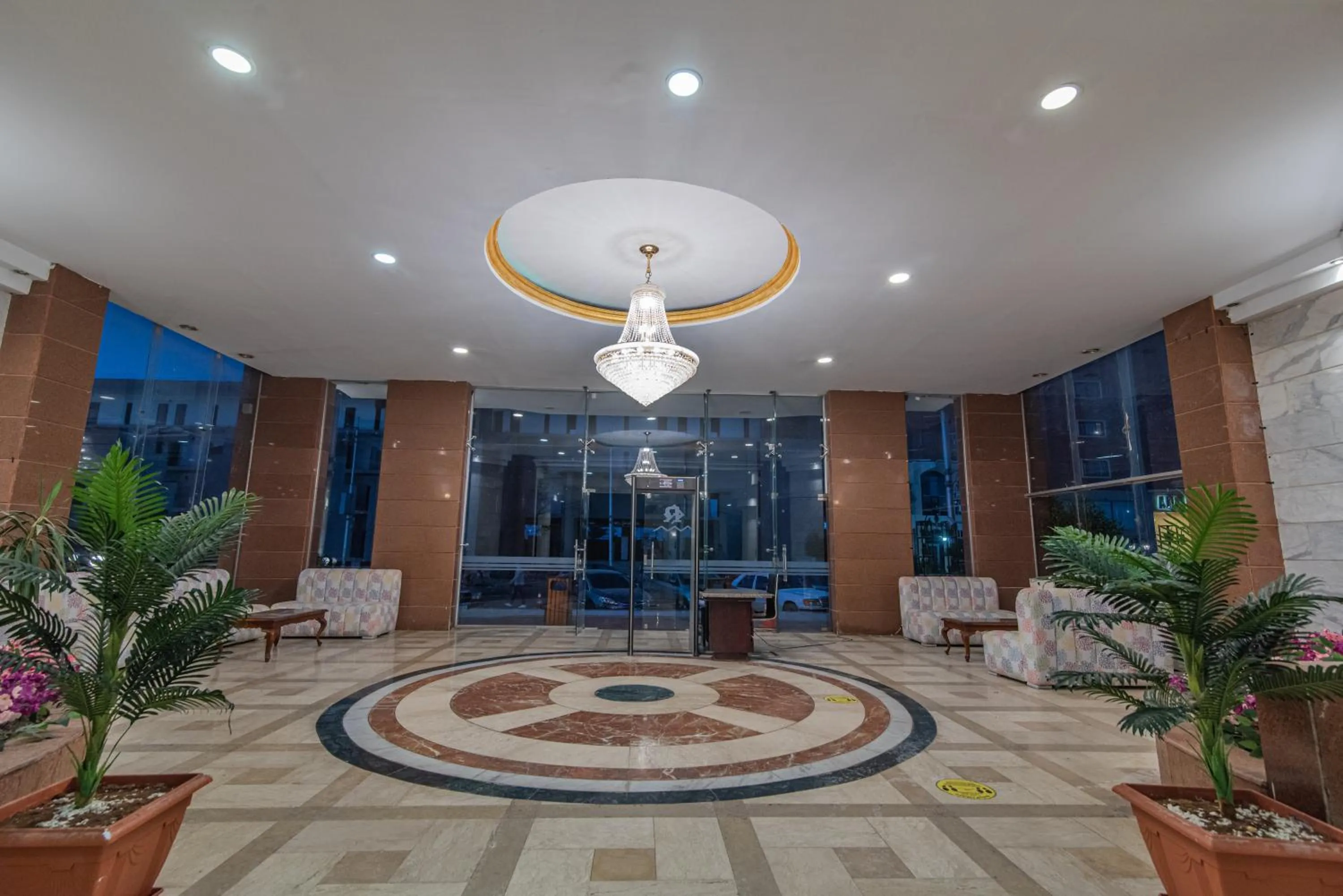 Lobby or reception in Dexon Roma Hotel