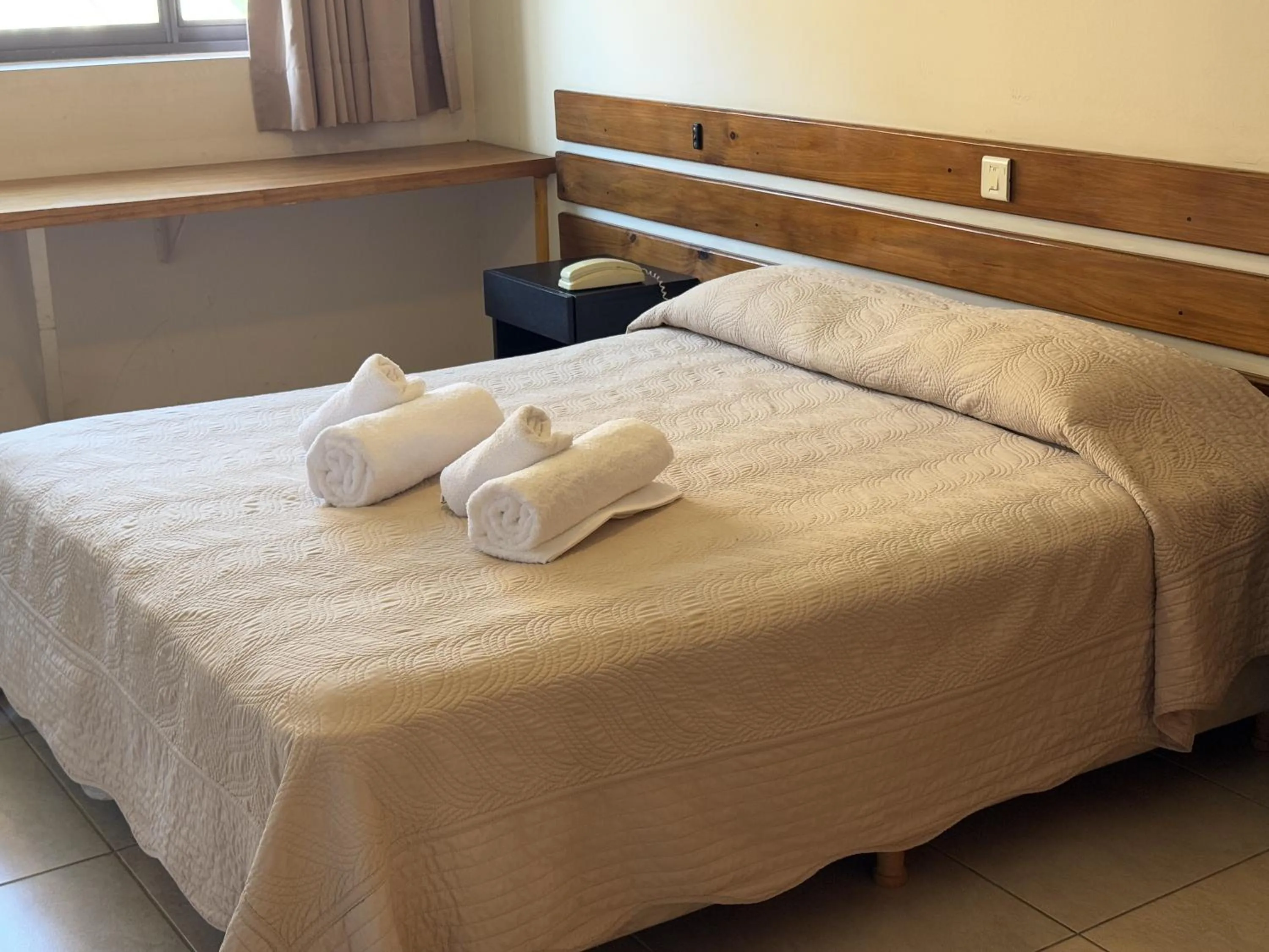 Bed in Hotel San Rafael