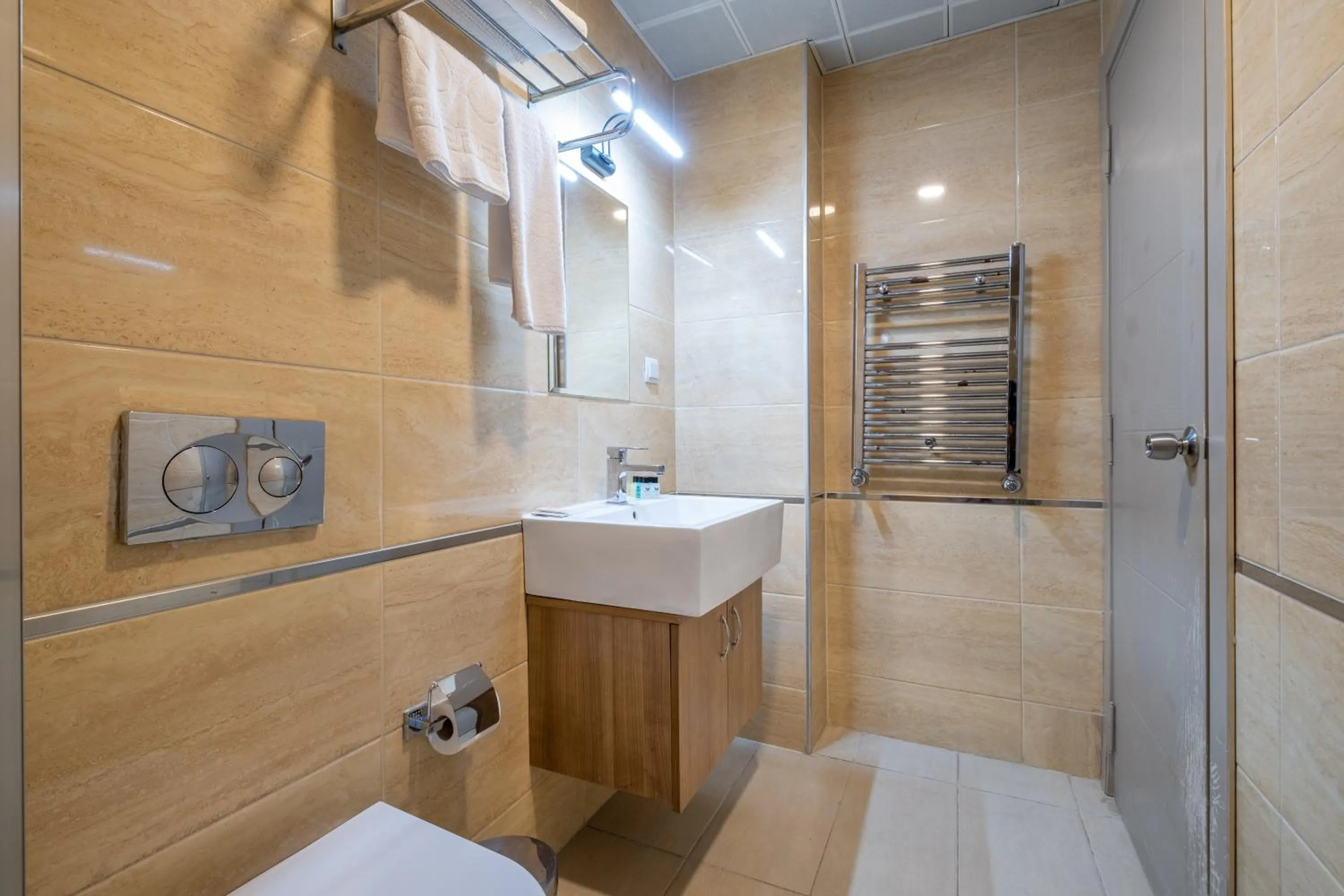 Shower in Lavin Hotel & Suites