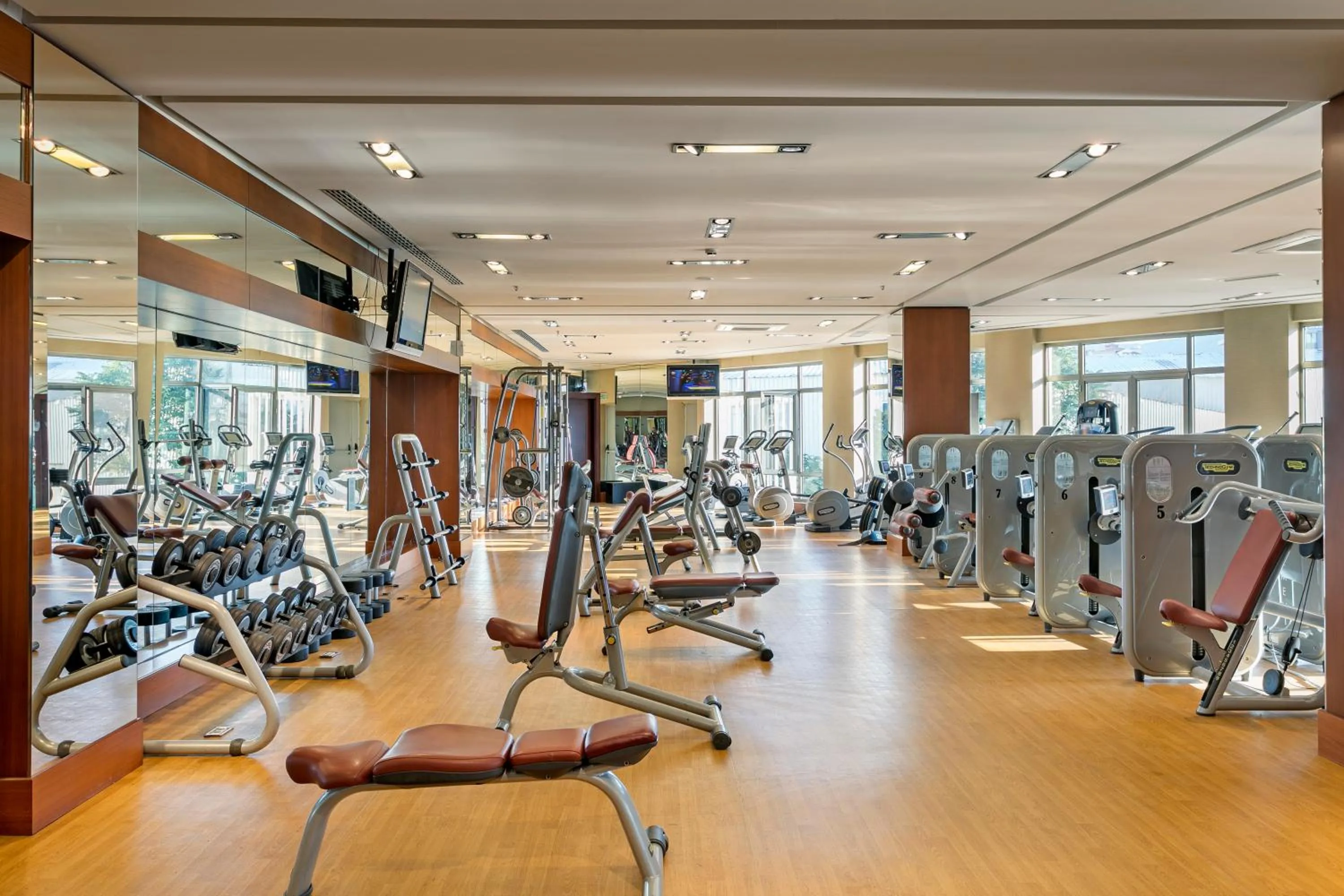 Fitness centre/facilities in Titanic Business Kartal