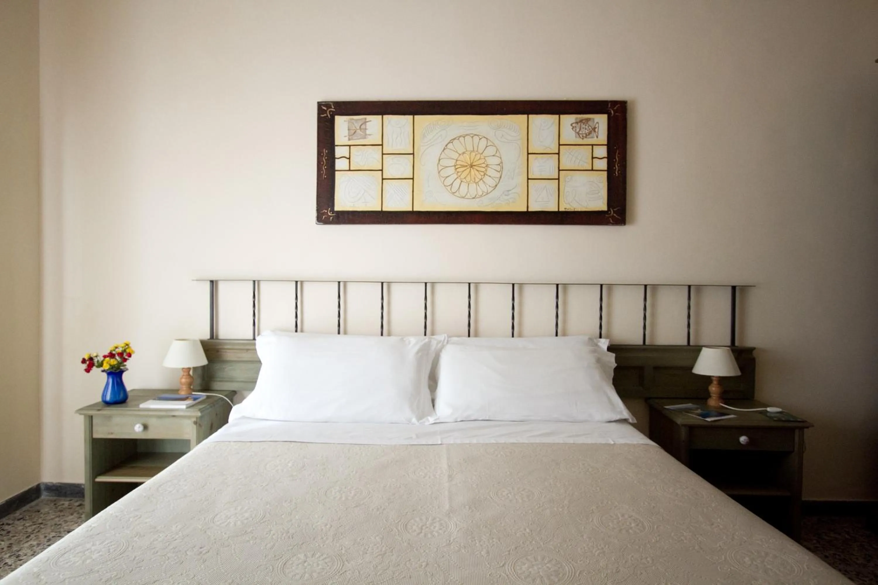 Bed in Hotel Don Pedro