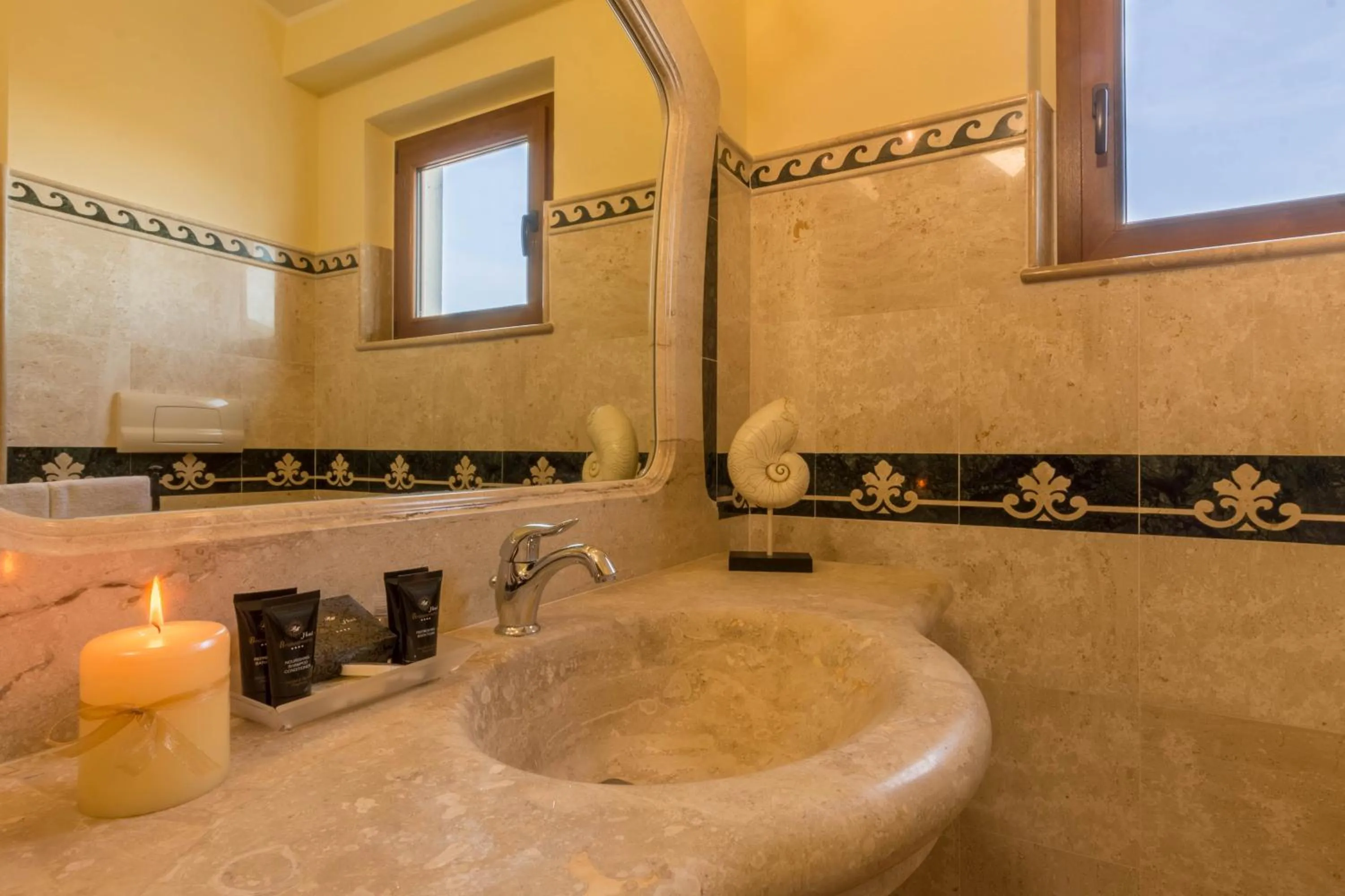 Decorative detail in Hotel Brancamaria