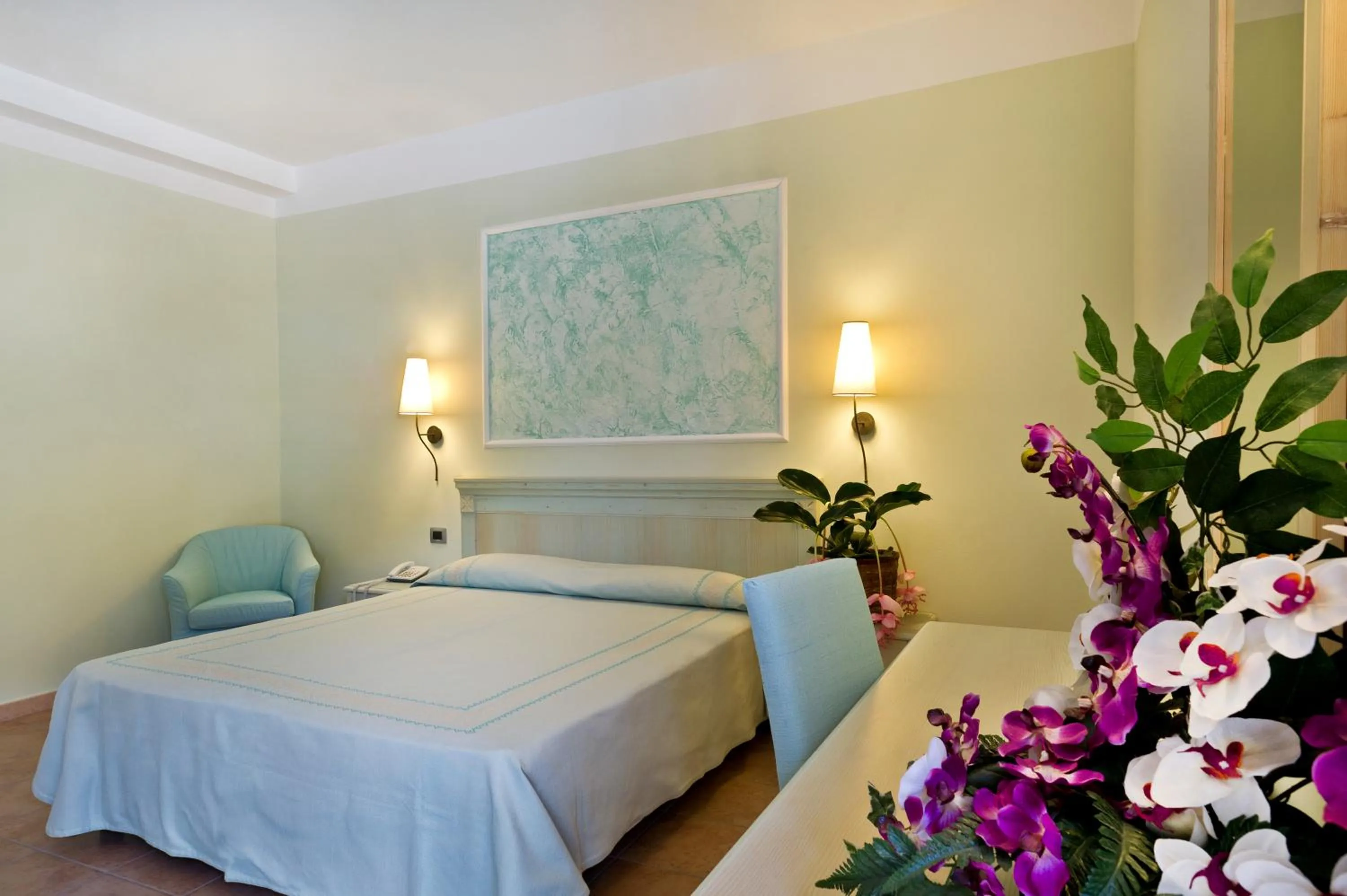 Bed in Hotel Brancamaria