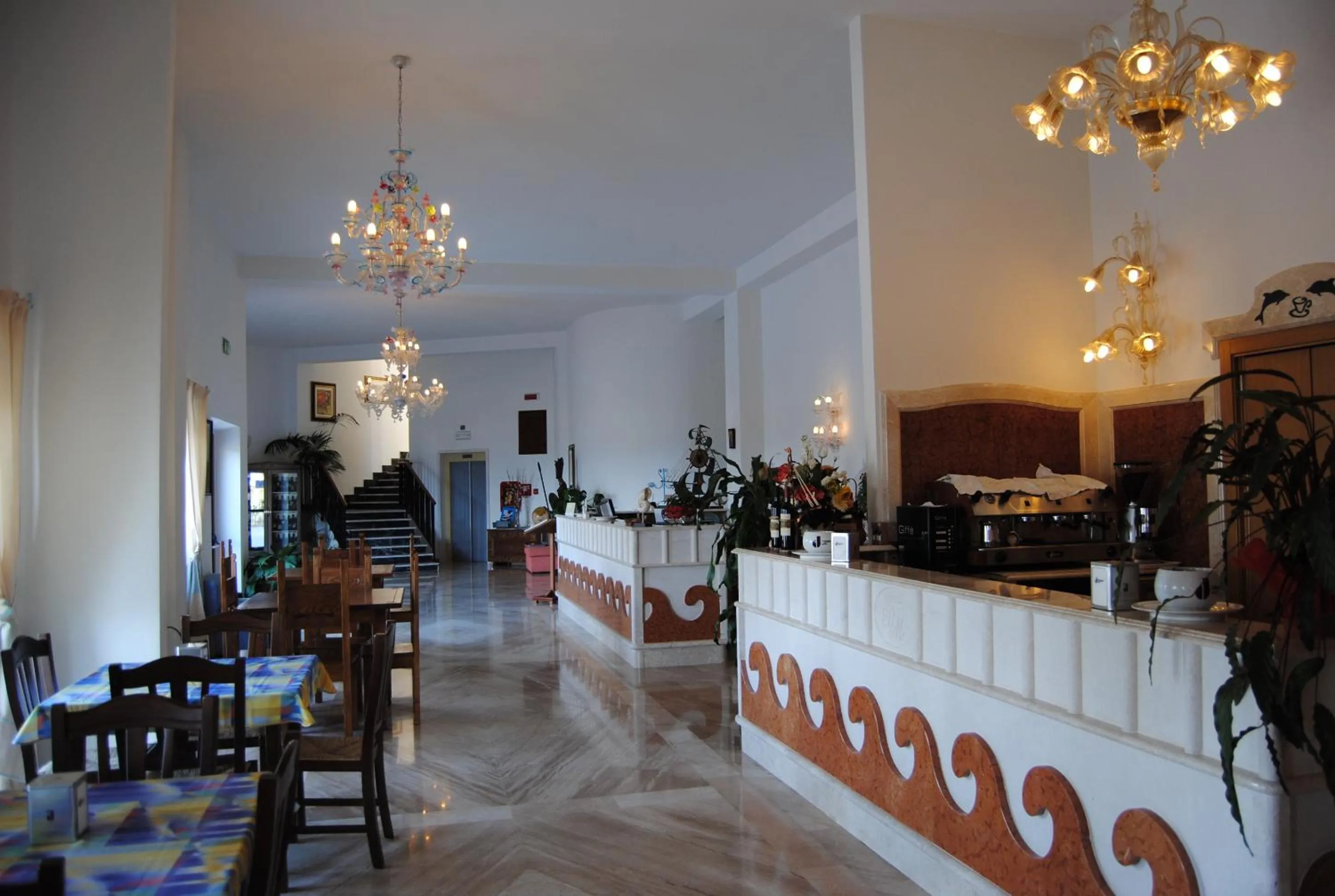 Lobby or reception in Hotel Brancamaria