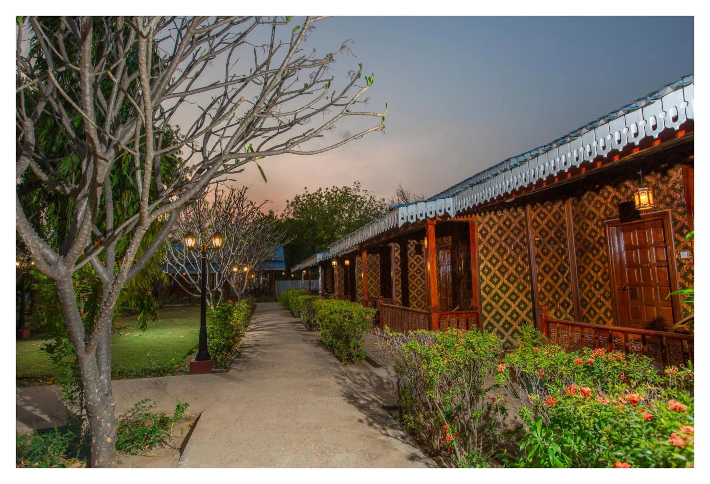 Garden view in Ruby True Hotel