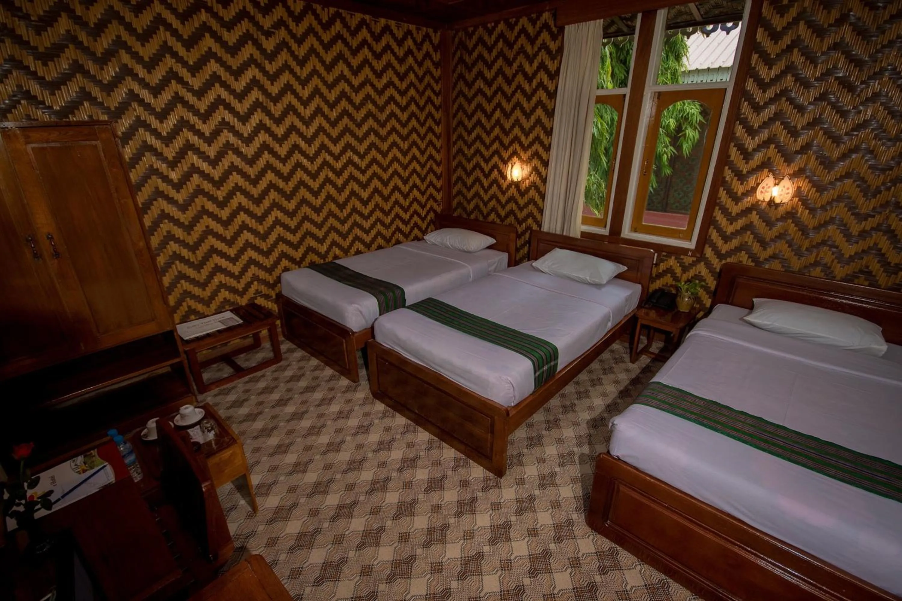 Bed in Ruby True Hotel