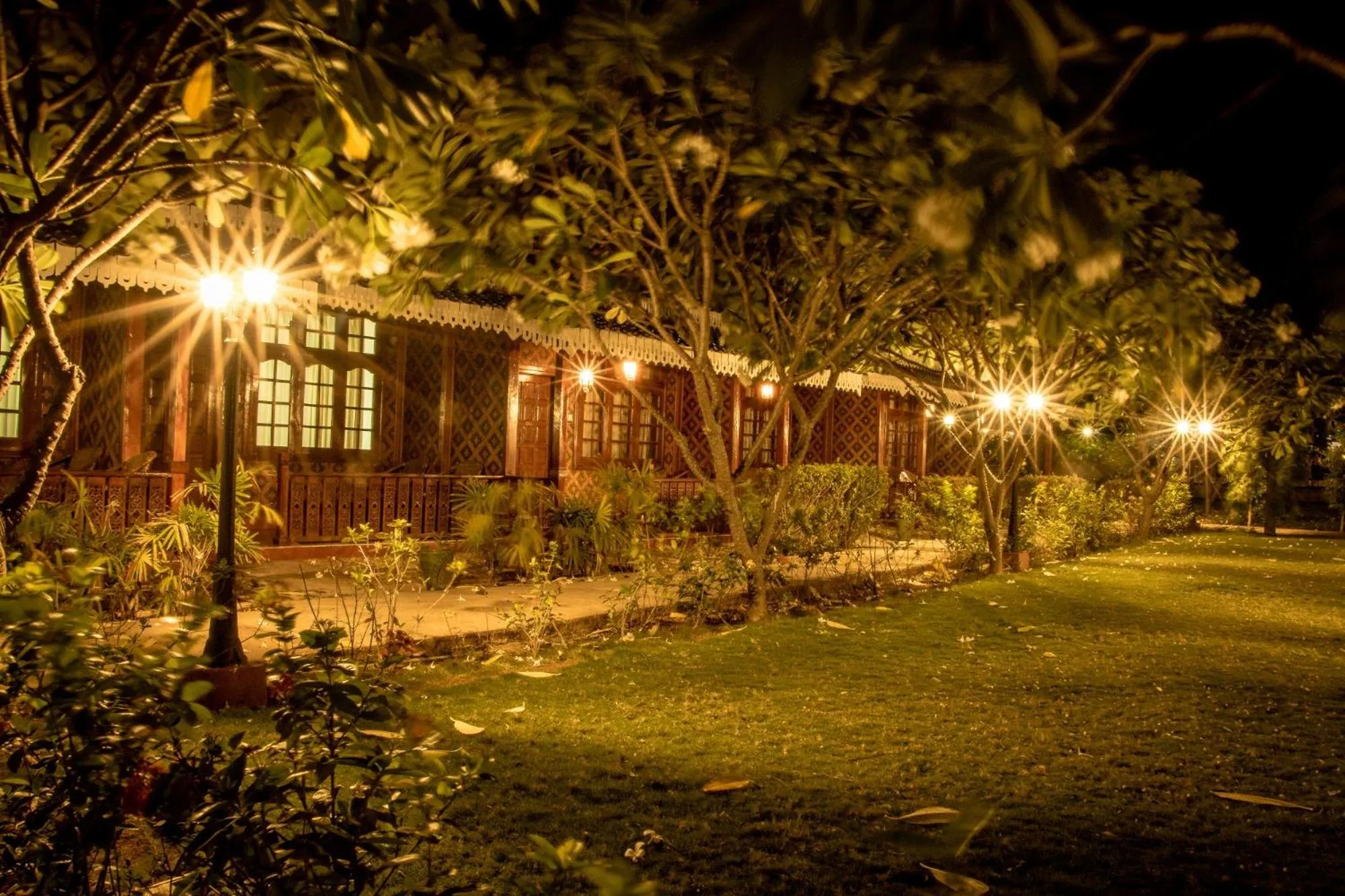 Garden view in Ruby True Hotel