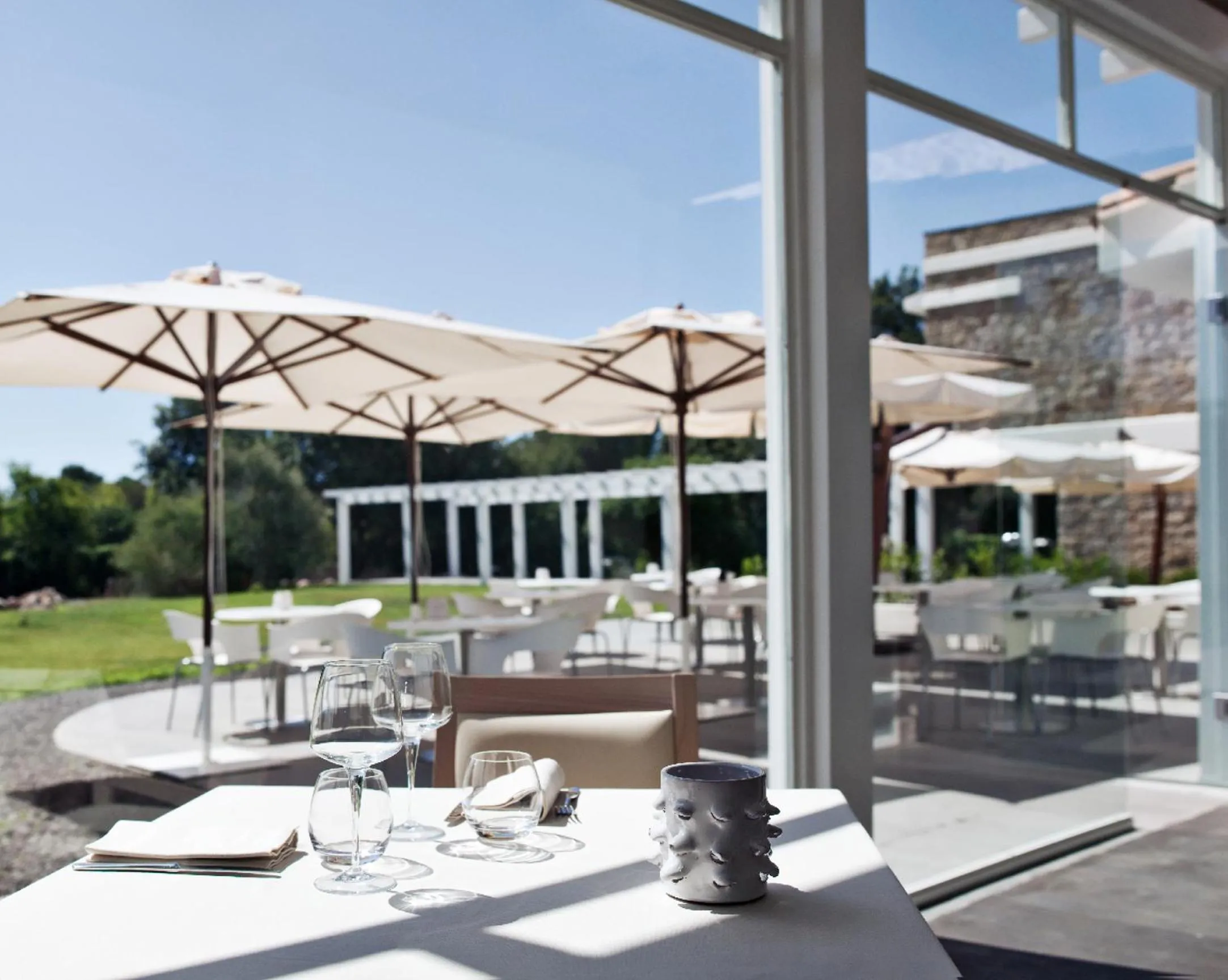 Patio in Lanthia Resort