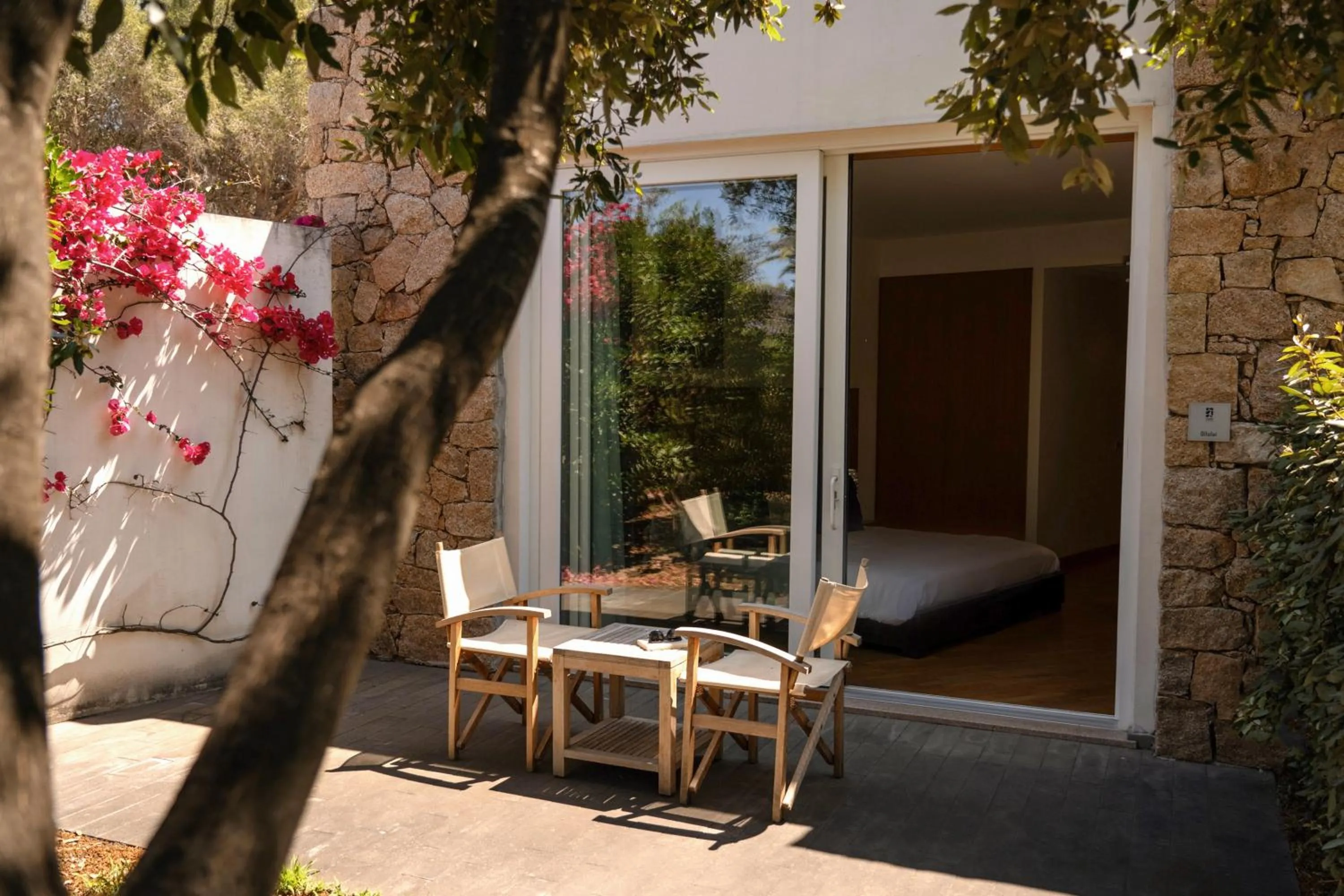 Patio in Lanthia Resort