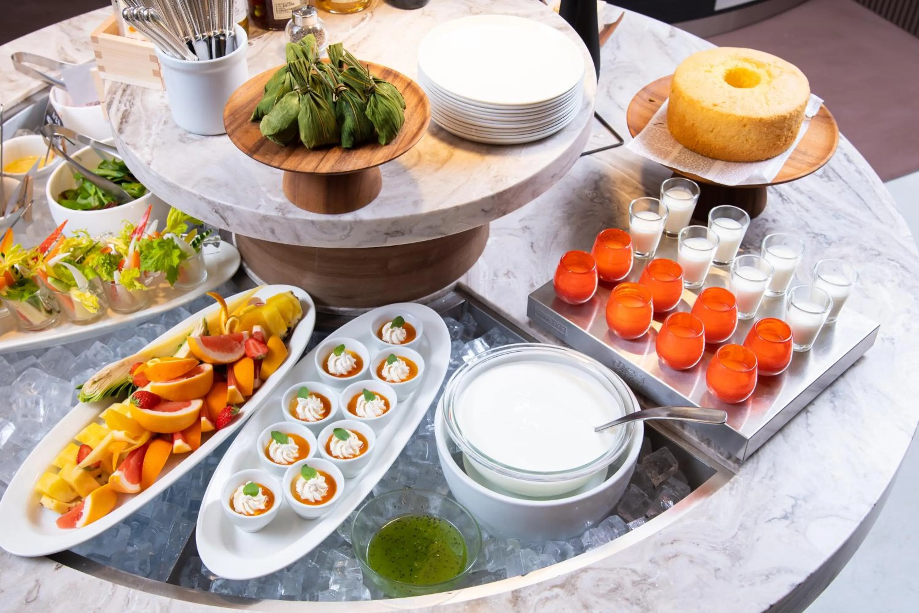 Breakfast in HOTEL GLOBAL VIEW Niigata