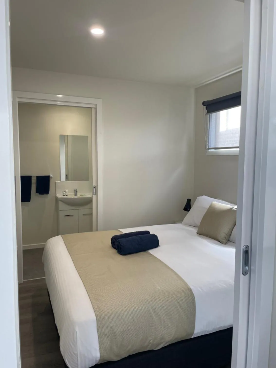 Bed in Gum Tree Caravan Park