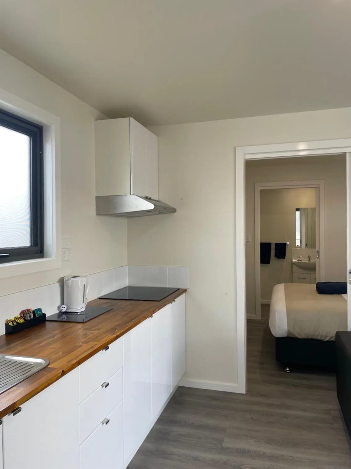 Bed in Gum Tree Caravan Park