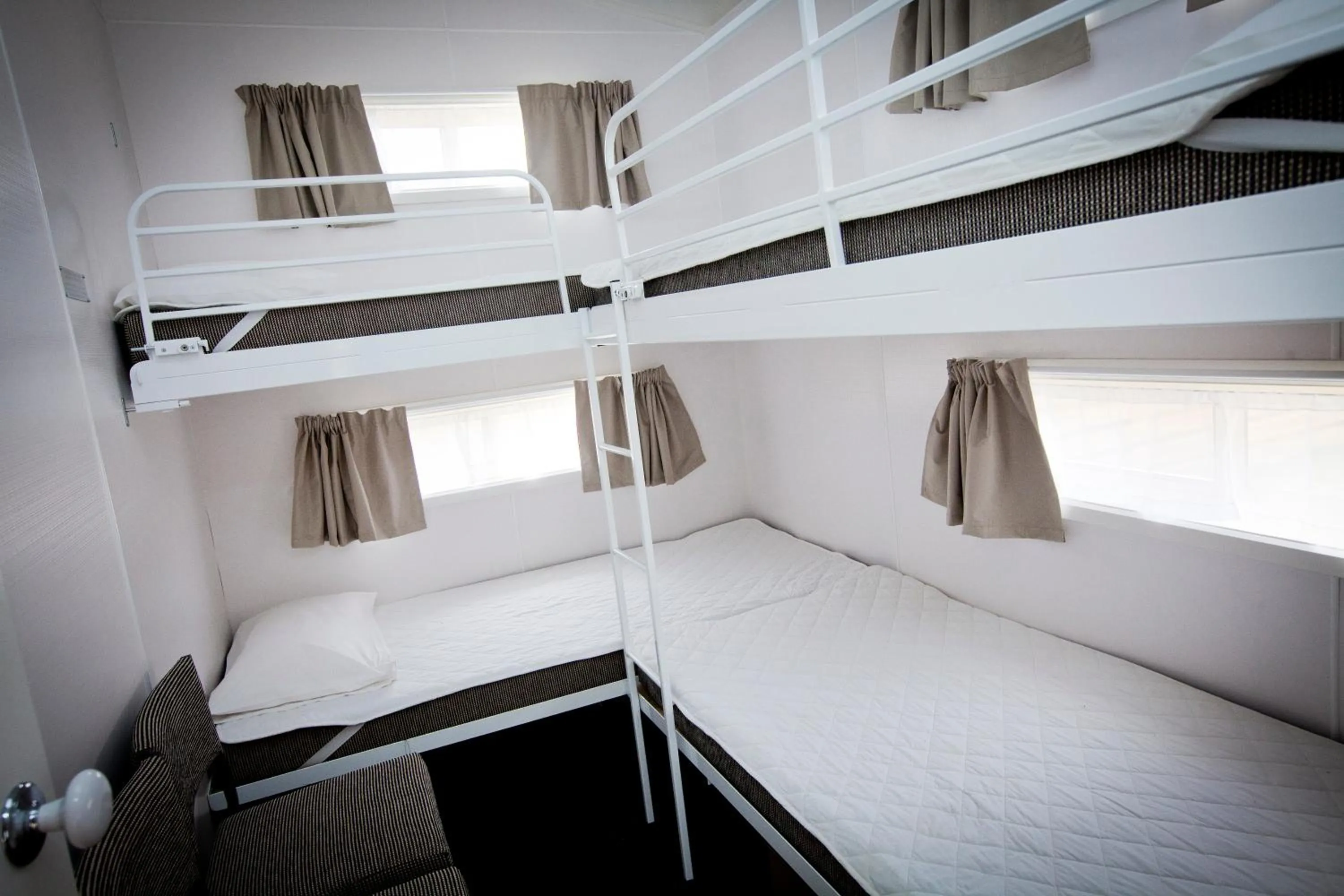 Bed in Gum Tree Caravan Park