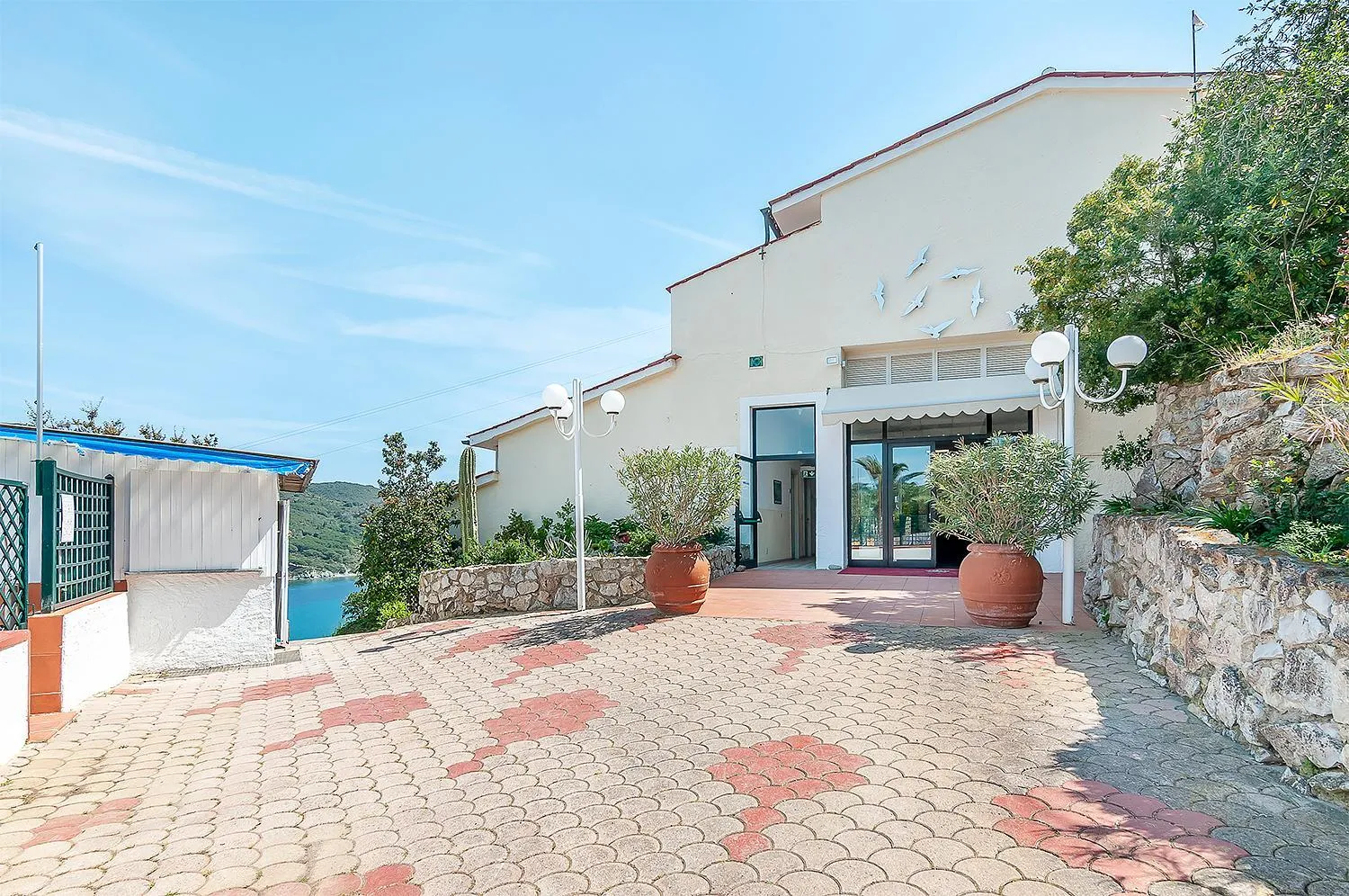 Facade/entrance in Hotel Capo Di Stella