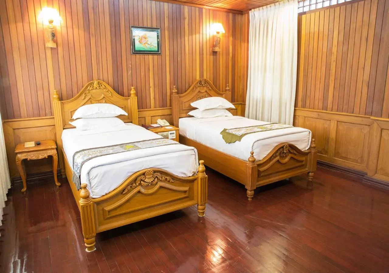 Bed in KMA NAYPYITAW Hotel