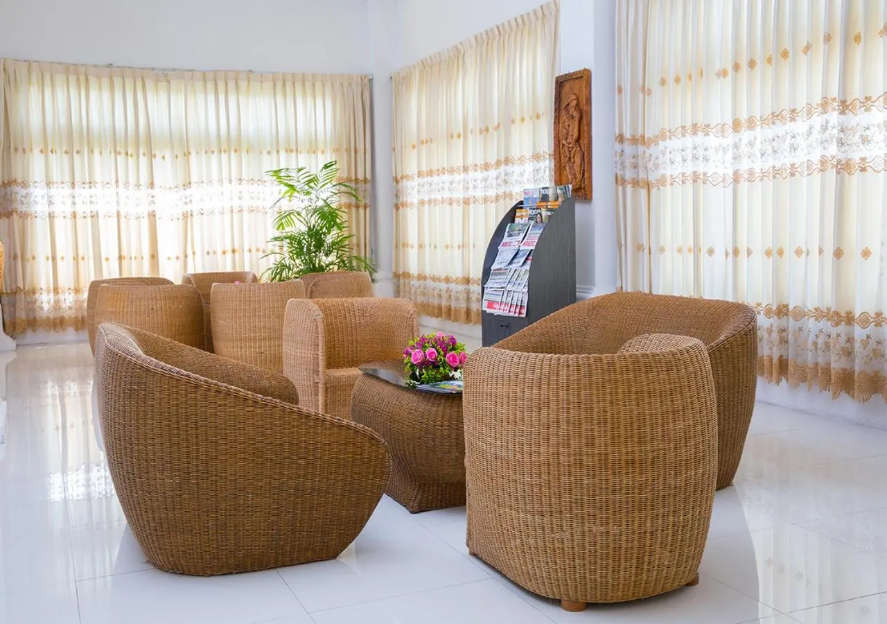 Seating area in KMA NAYPYITAW Hotel