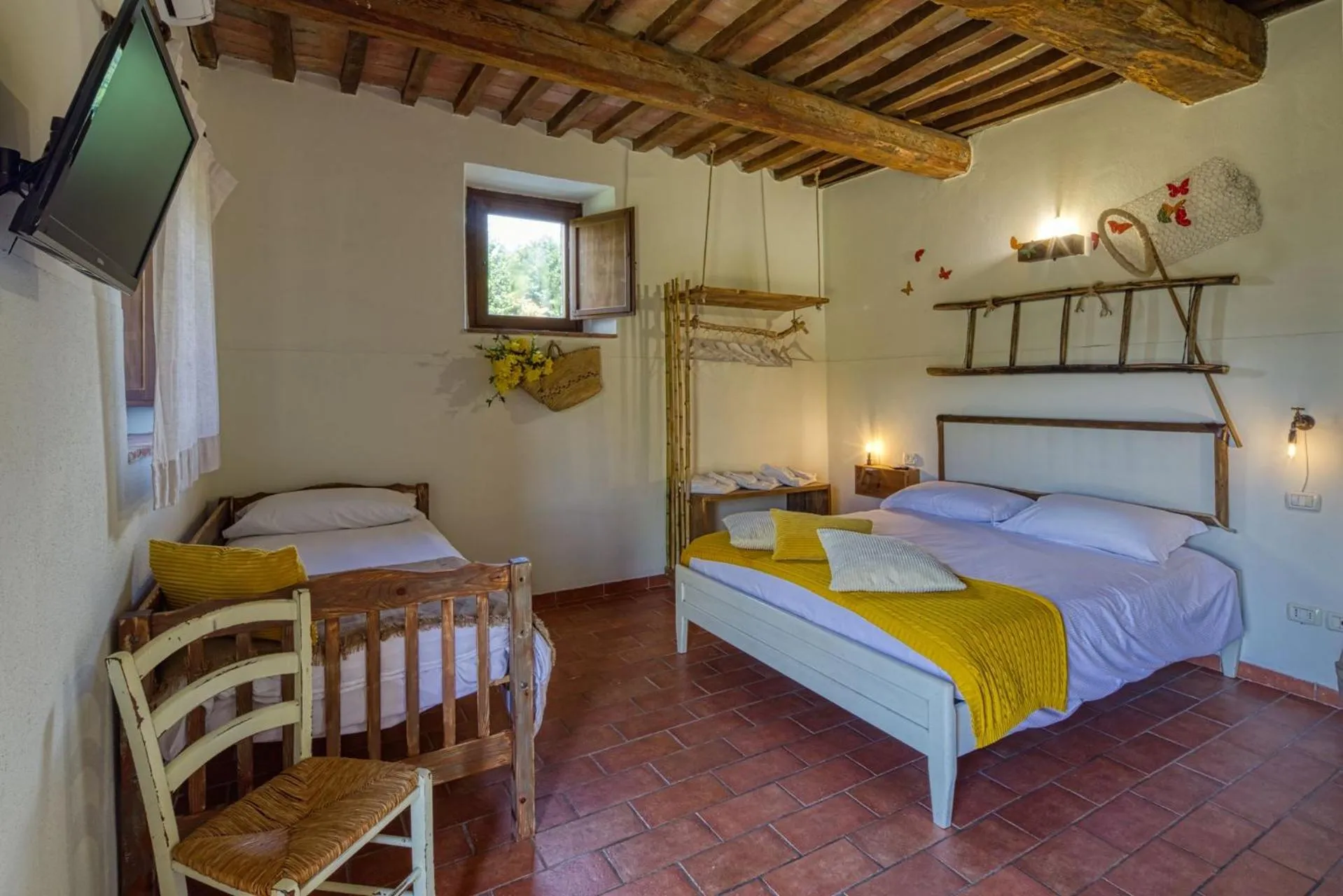 Bed in La Casa Di Campagna