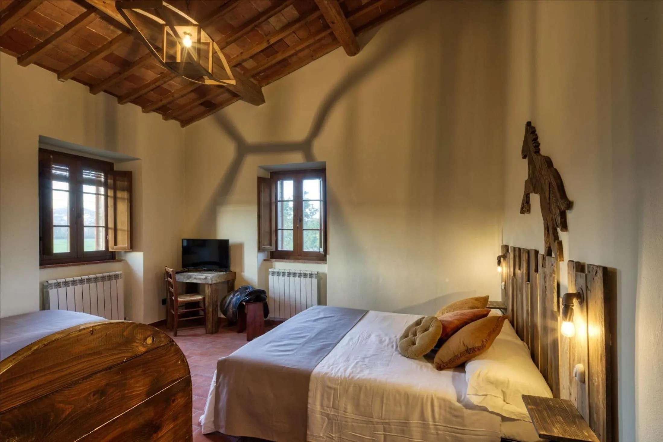 TV and multimedia, Bed in La Casa Di Campagna