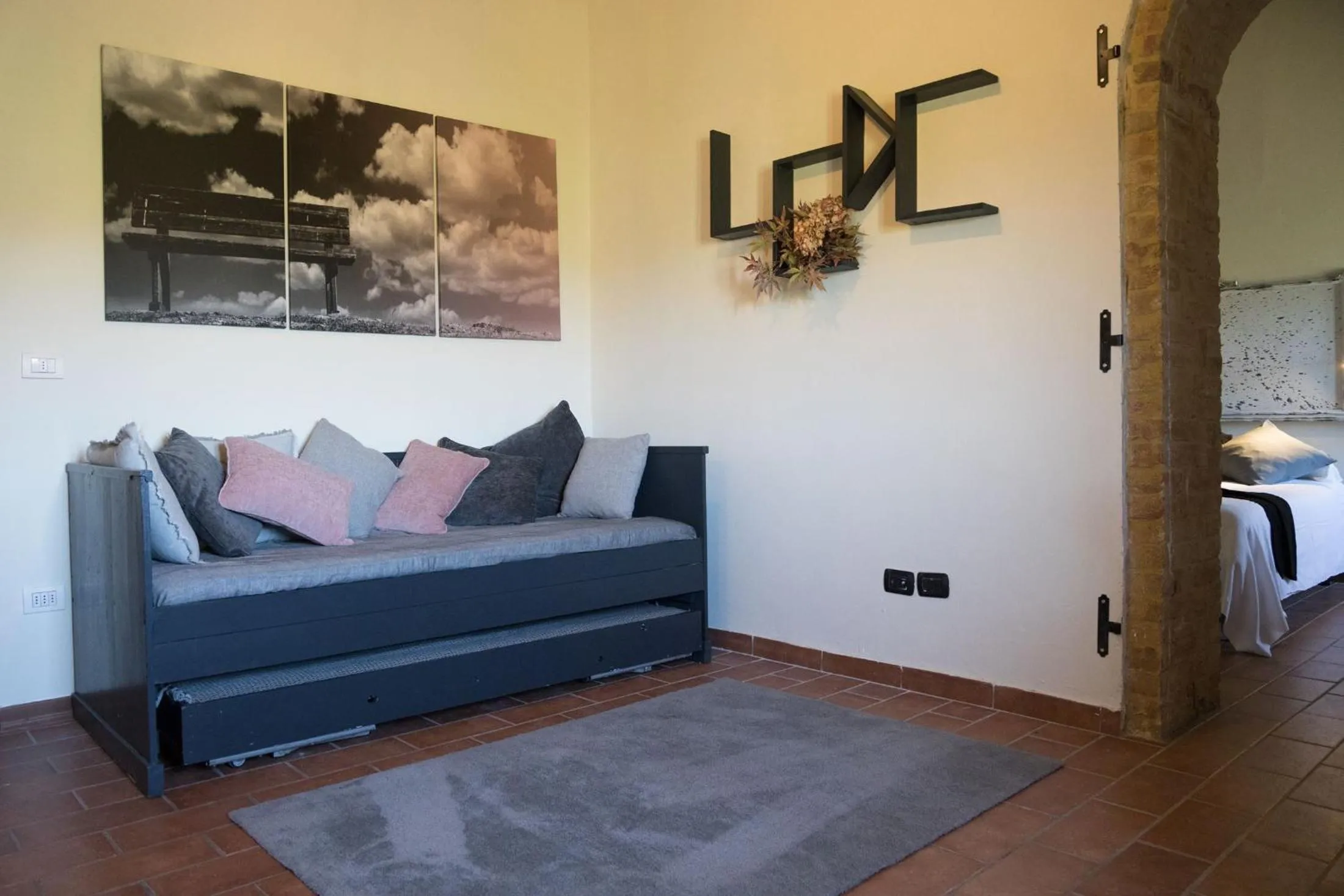 Bed in La Casa Di Campagna