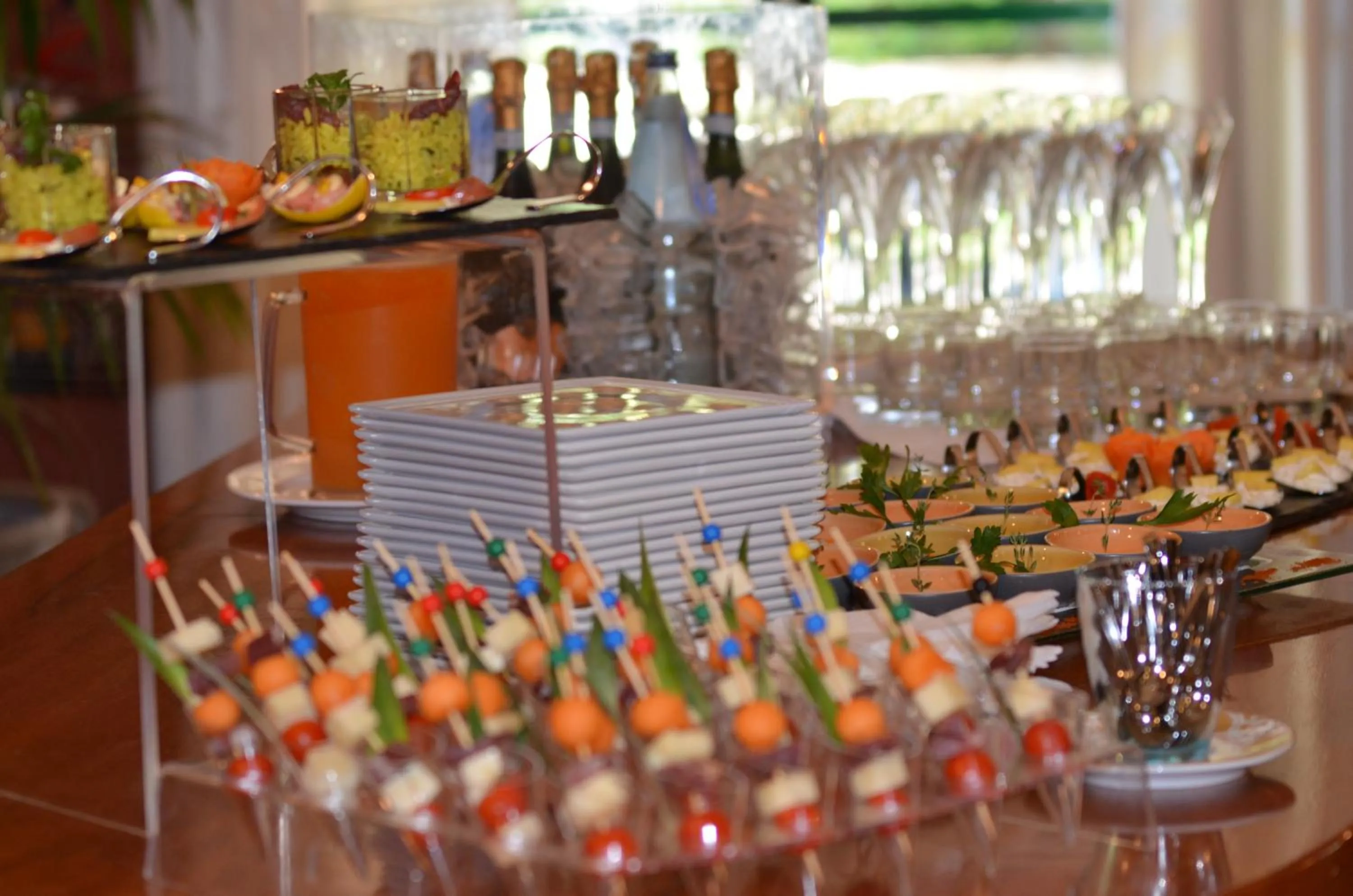 Food and drinks in Grand Hotel Nizza Et Suisse