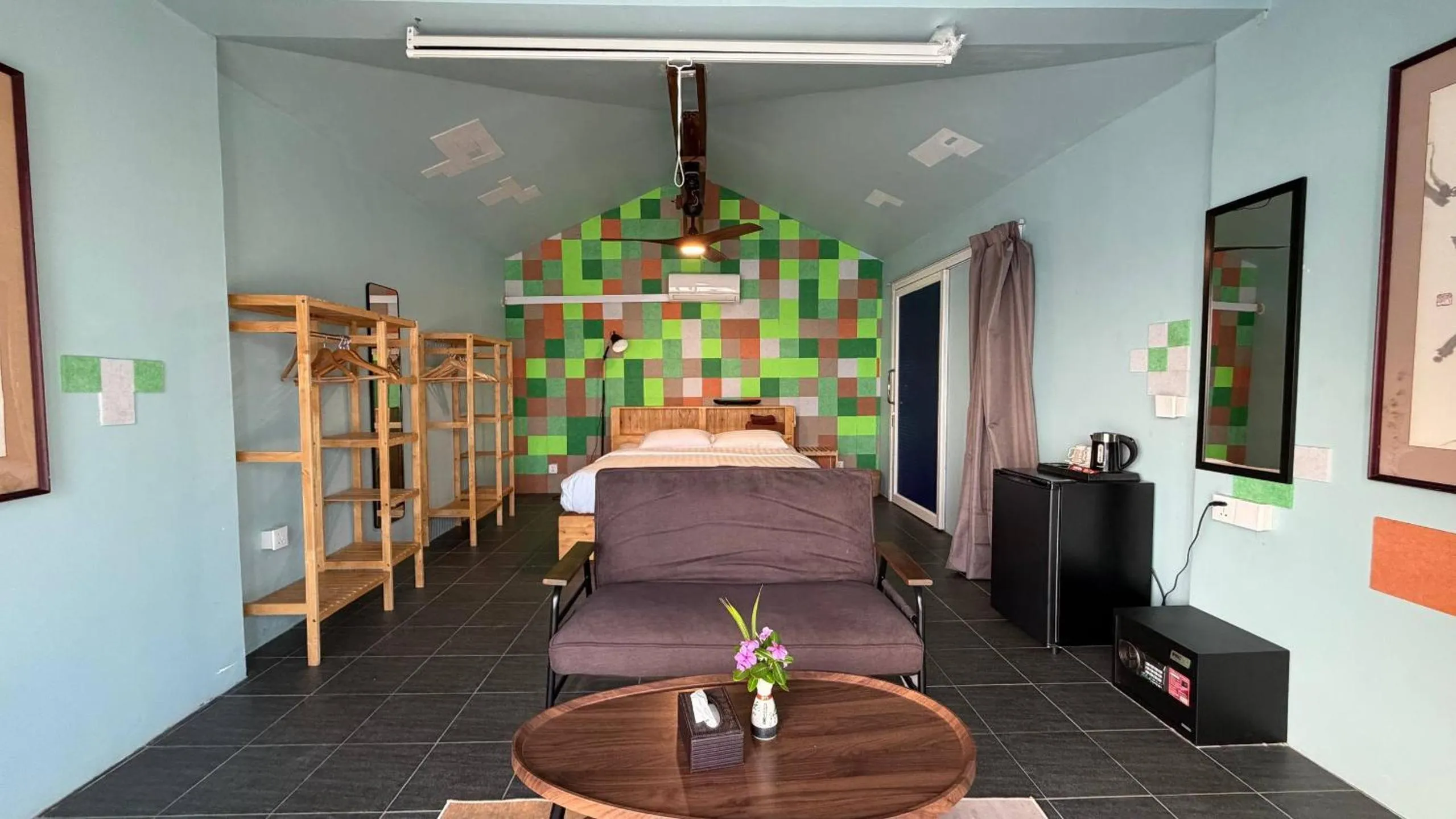 Bed in WHITE SAND ARK RESORT