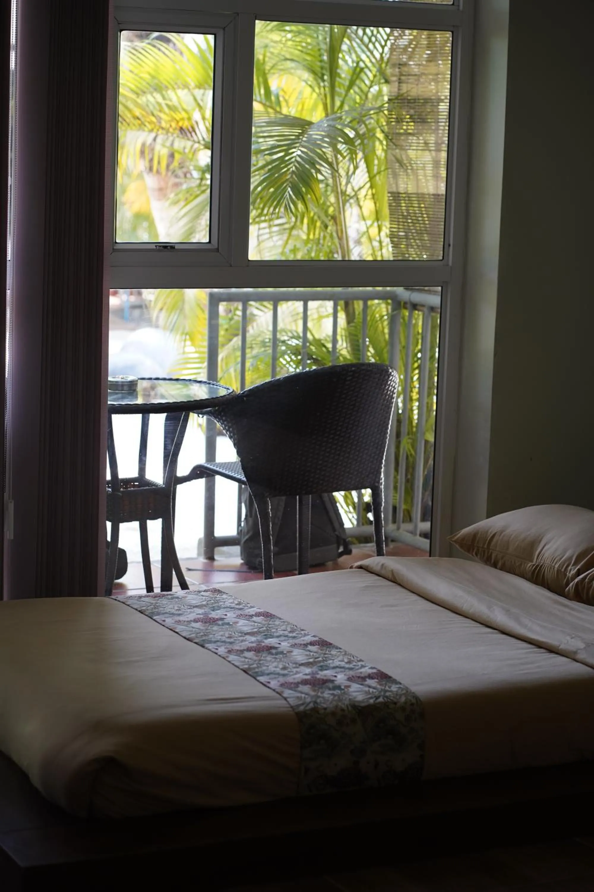 Bed in WHITE SAND ARK RESORT