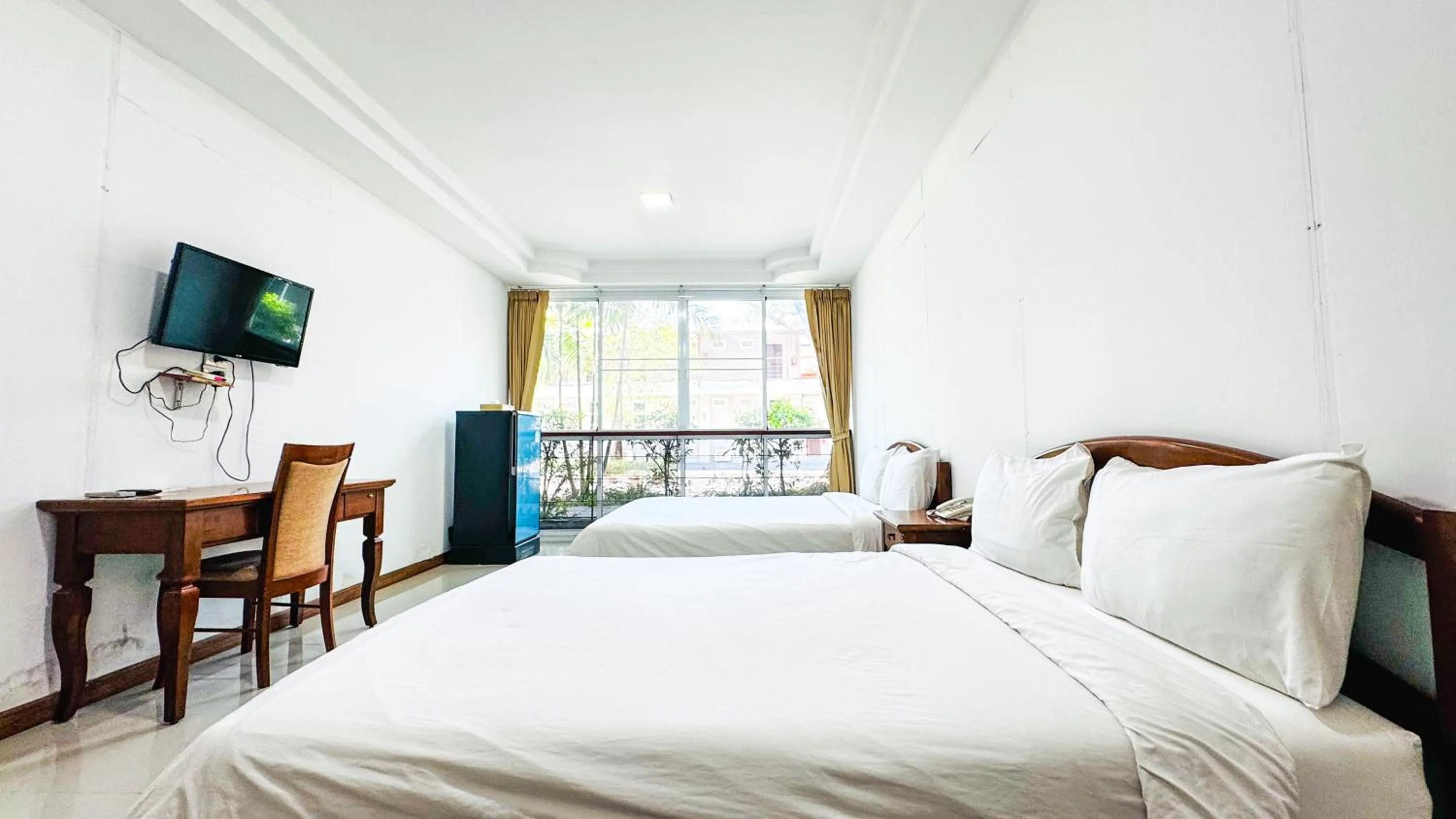 Bed in Baan Suan Khun Ta and Golf Resort