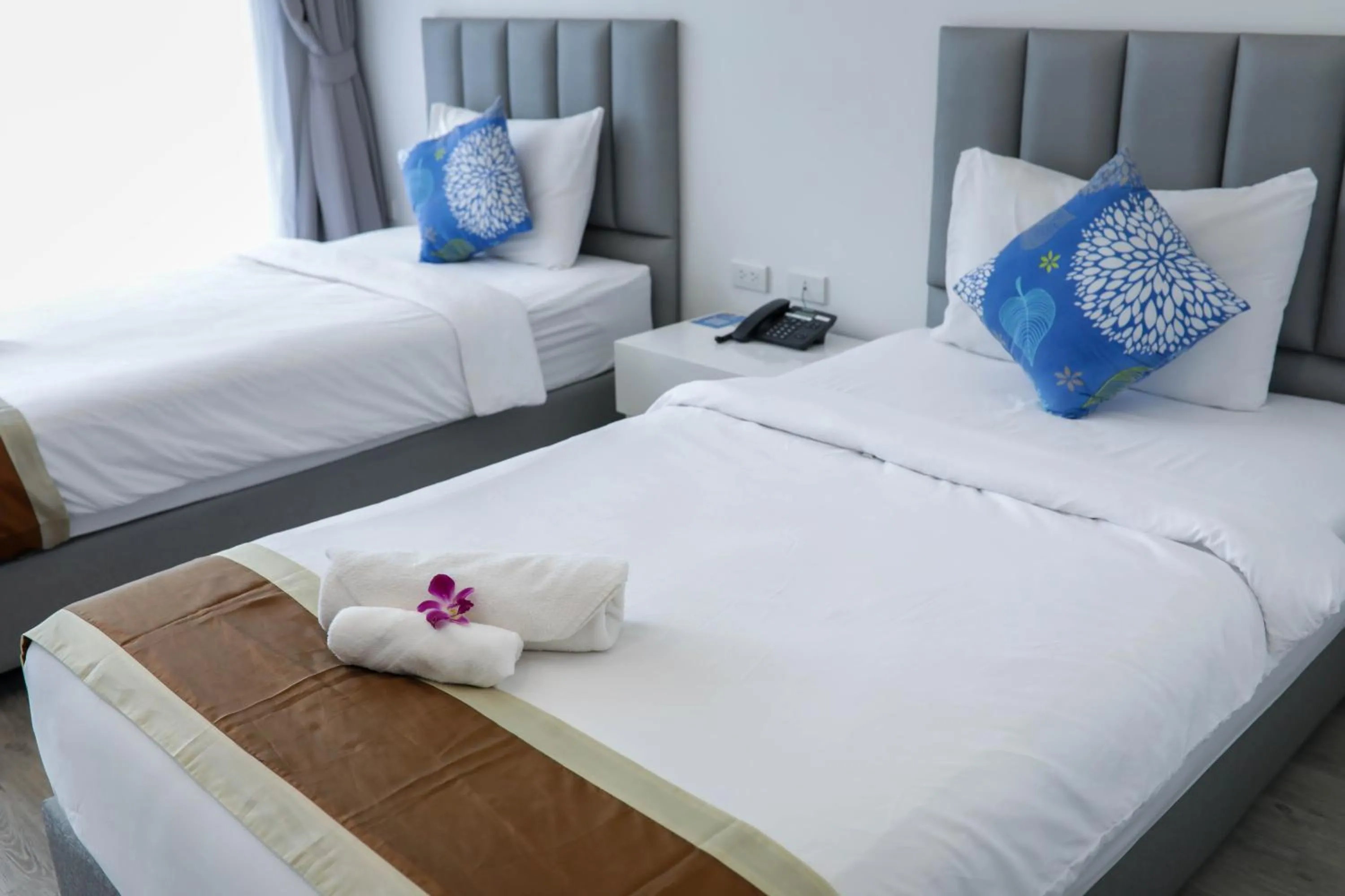 Bed in Baan Suan Khun Ta and Golf Resort