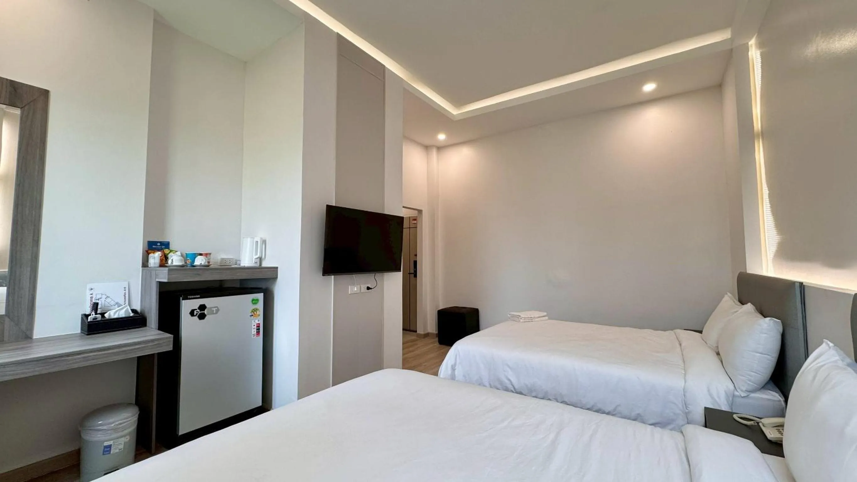 Bed in Baan Suan Khun Ta and Golf Resort